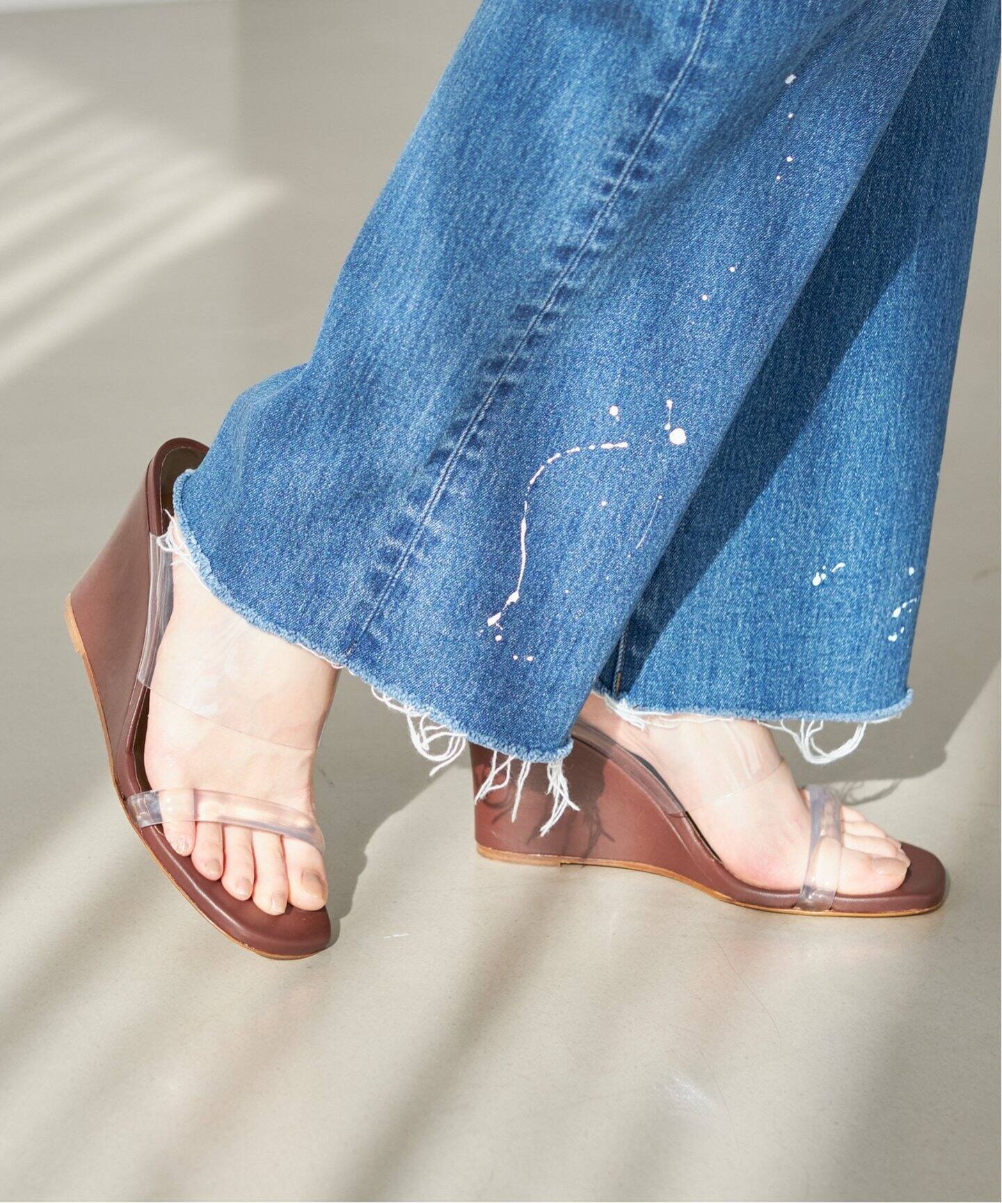 MARYAM NASSIR ZADEH】OLYMPIA WEDGE サンダル（サンダル）｜Plage  