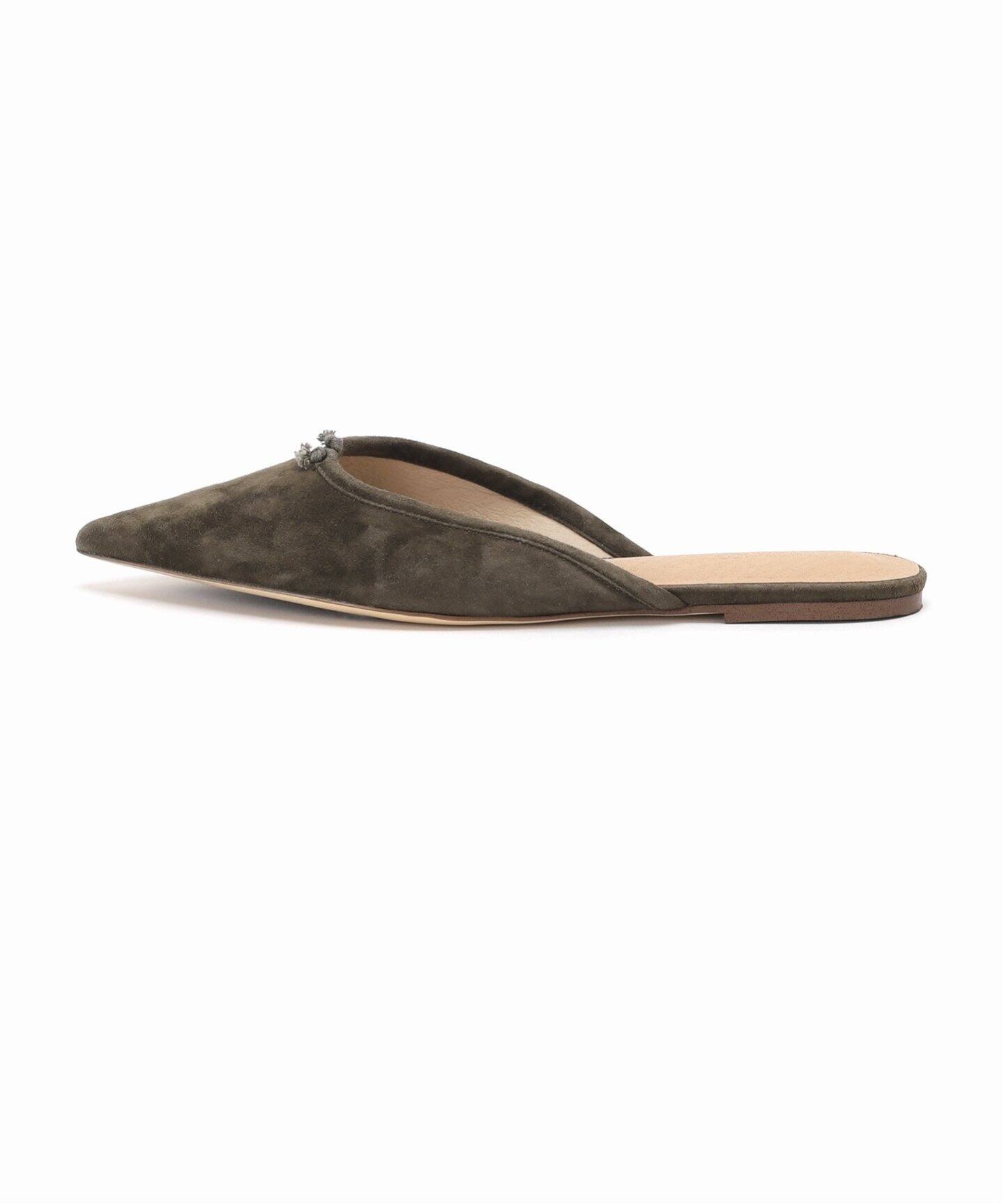 TONY BIANCO/ 別注 SUEDE KNOT FLAT ミュール（サンダル）｜Plage 