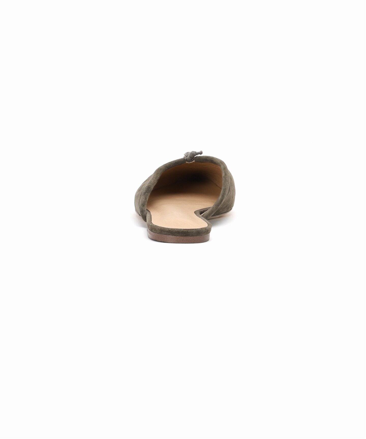 TONY BIANCO/ 別注 SUEDE KNOT FLAT ミュール（サンダル）｜Plage 