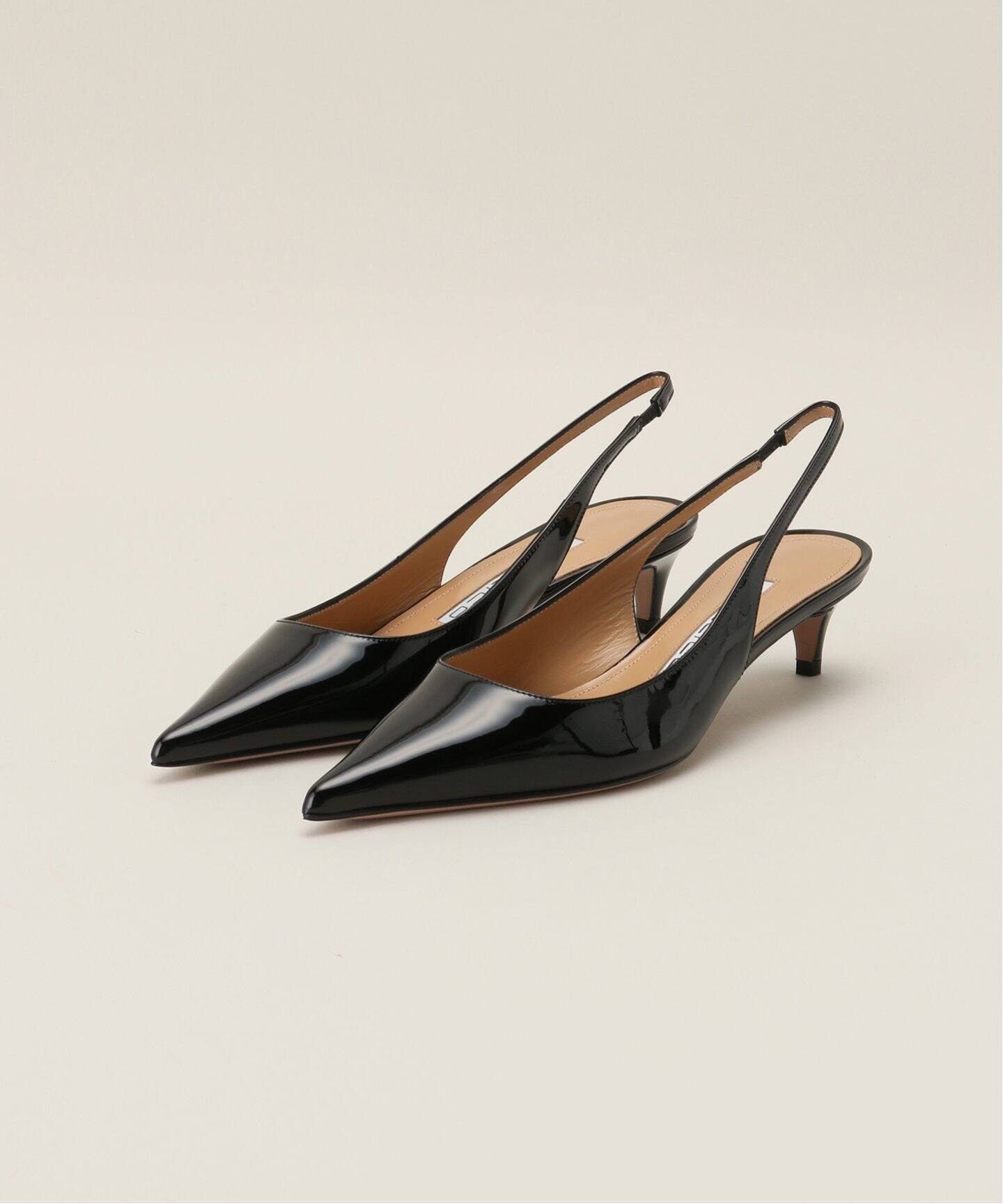 PELLICO/ペリーコ BACK SLING PATENT ミュール 3.5（その他シューズ 
