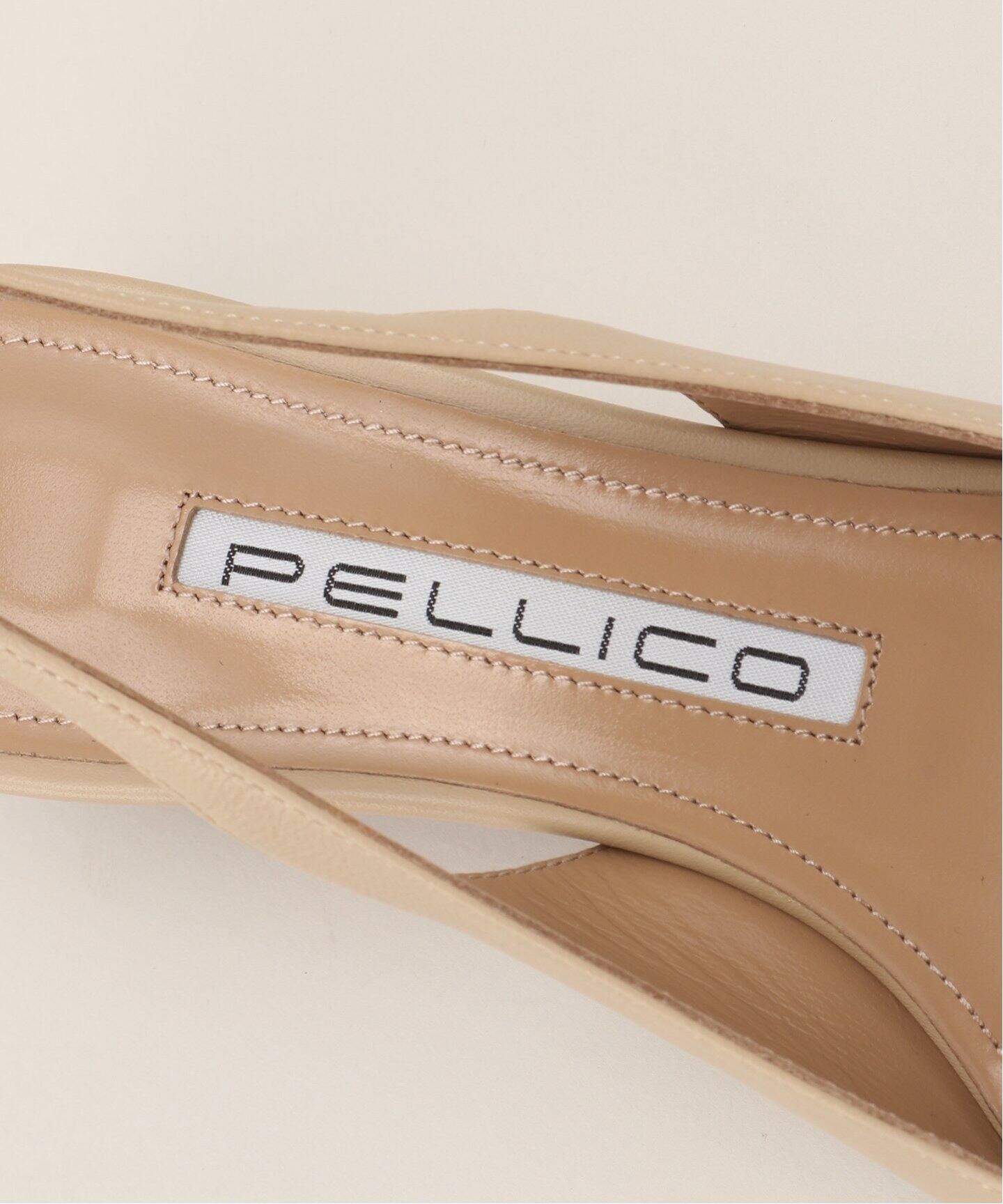 PELLICO よれ ブラウンファーミュール 保存袋付き 