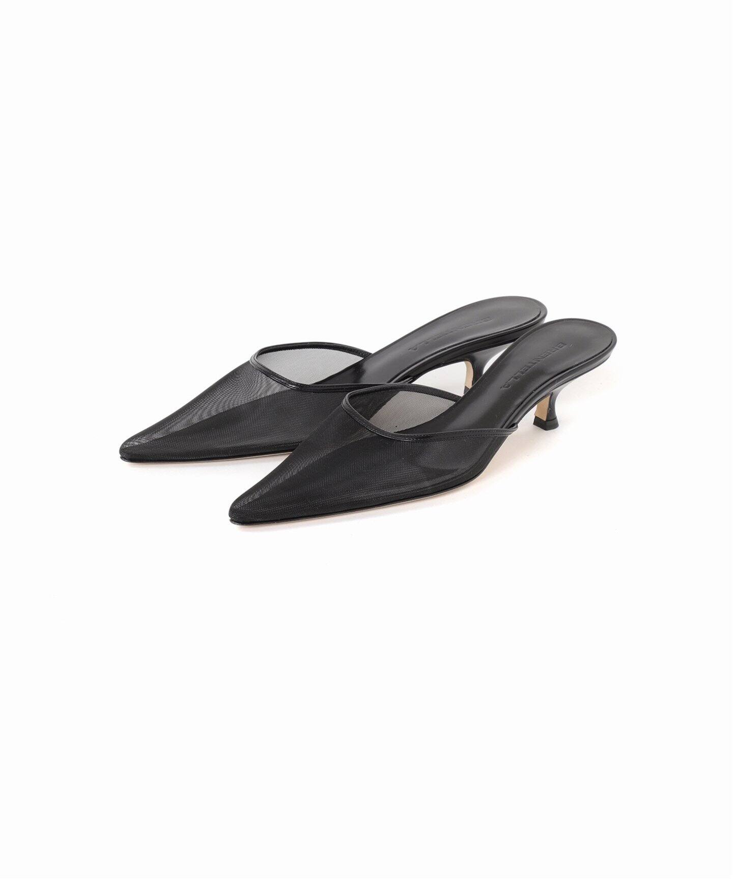 BRENTELLA/ブレンテッラ】MESH POINTED ミュール（サンダル）｜Plage 