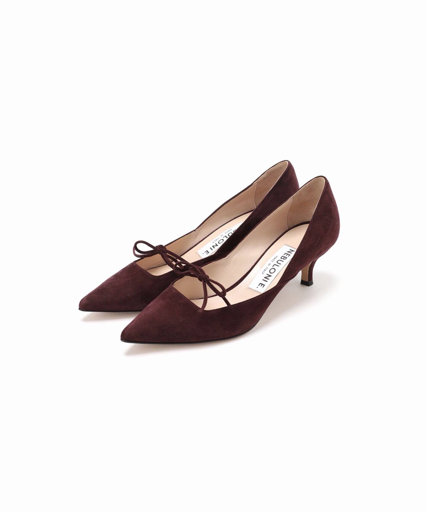 NEBULONI E.（ネブローニ）Ribbon Pumps 7304/ AGU（パンプス 