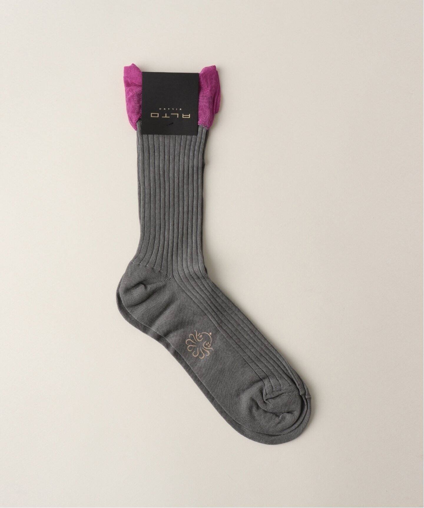アルトソックス 中古 ALTO MILANO / アルトミラノ 】 リブ*シースルーSOX 2261DC（ソックス