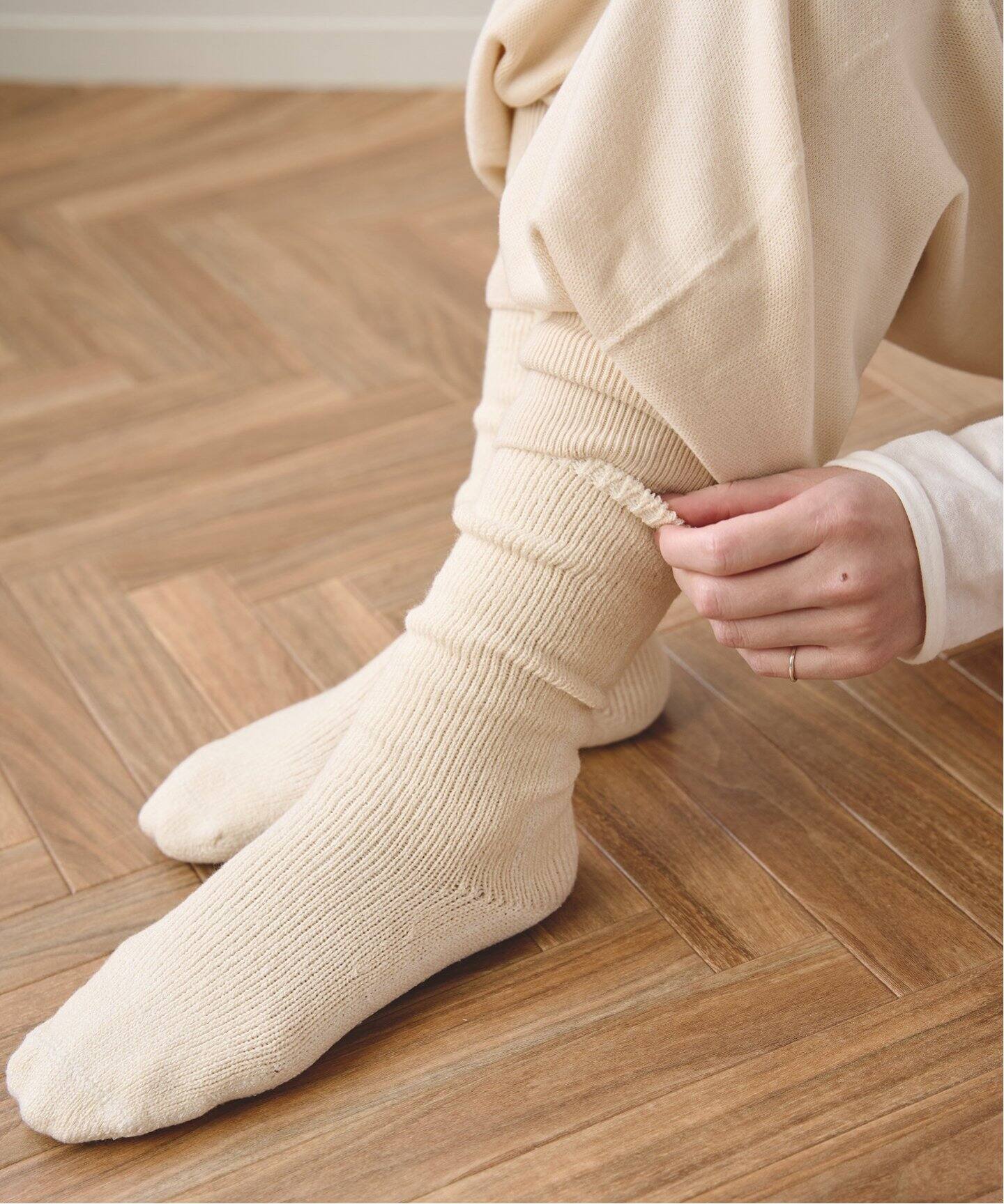 コットンシルク靴下（ソックス・靴下）｜EMILY WEEK（エミリーウィーク
