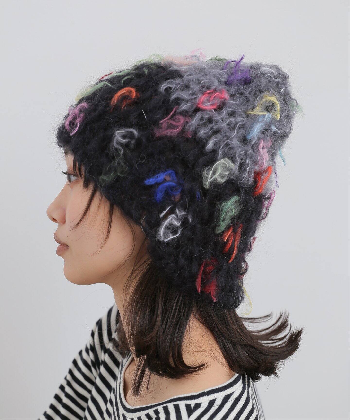 帽子 Edna CITYSHOP Edna 別注 CONFETTI HAT：ニットキャップ（キャップ）｜CITYSHOP