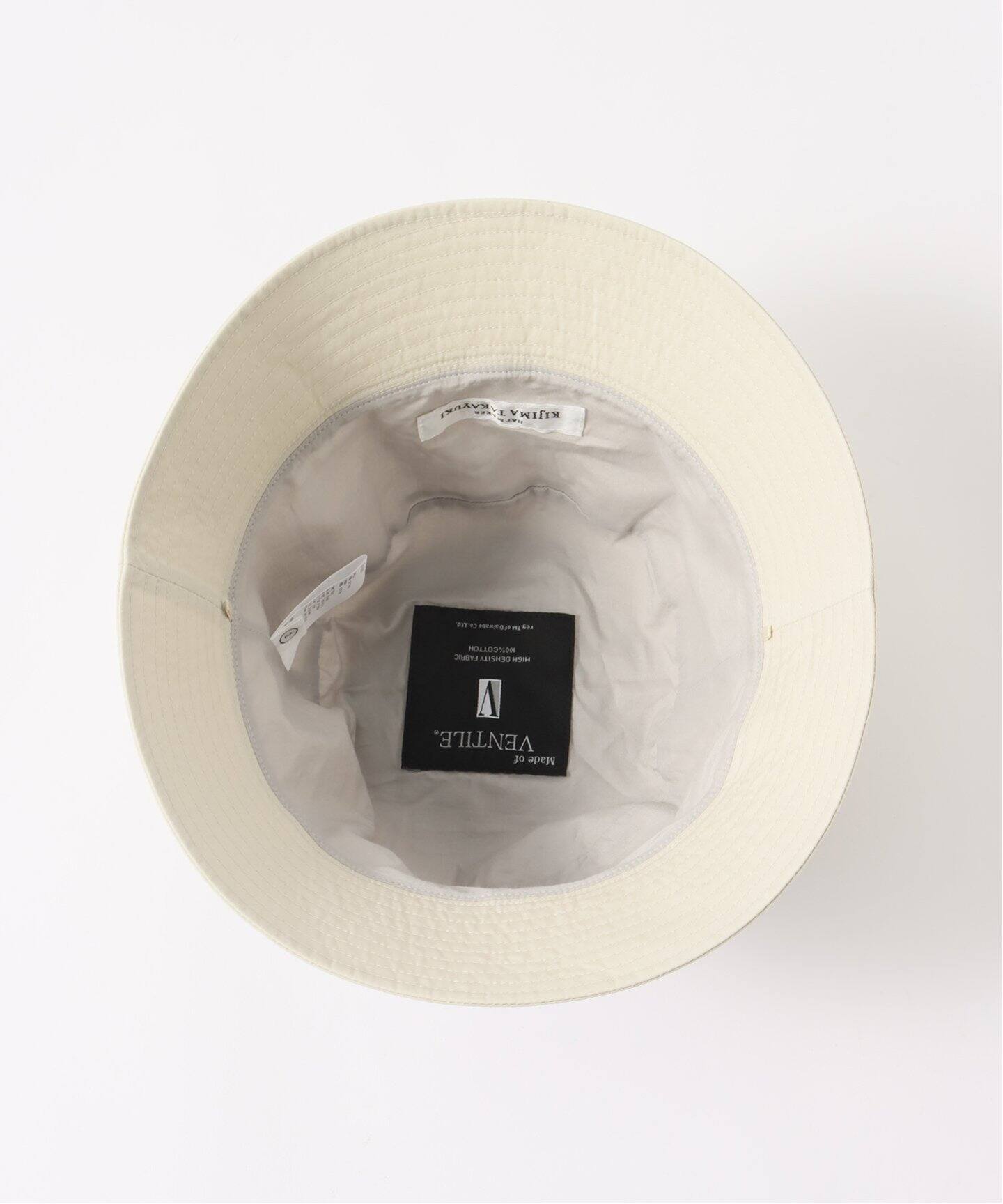 KIJIMA TAKAYUKI / キジマ タカユキ】VENTILE BUCKET HAT（ハット）｜L