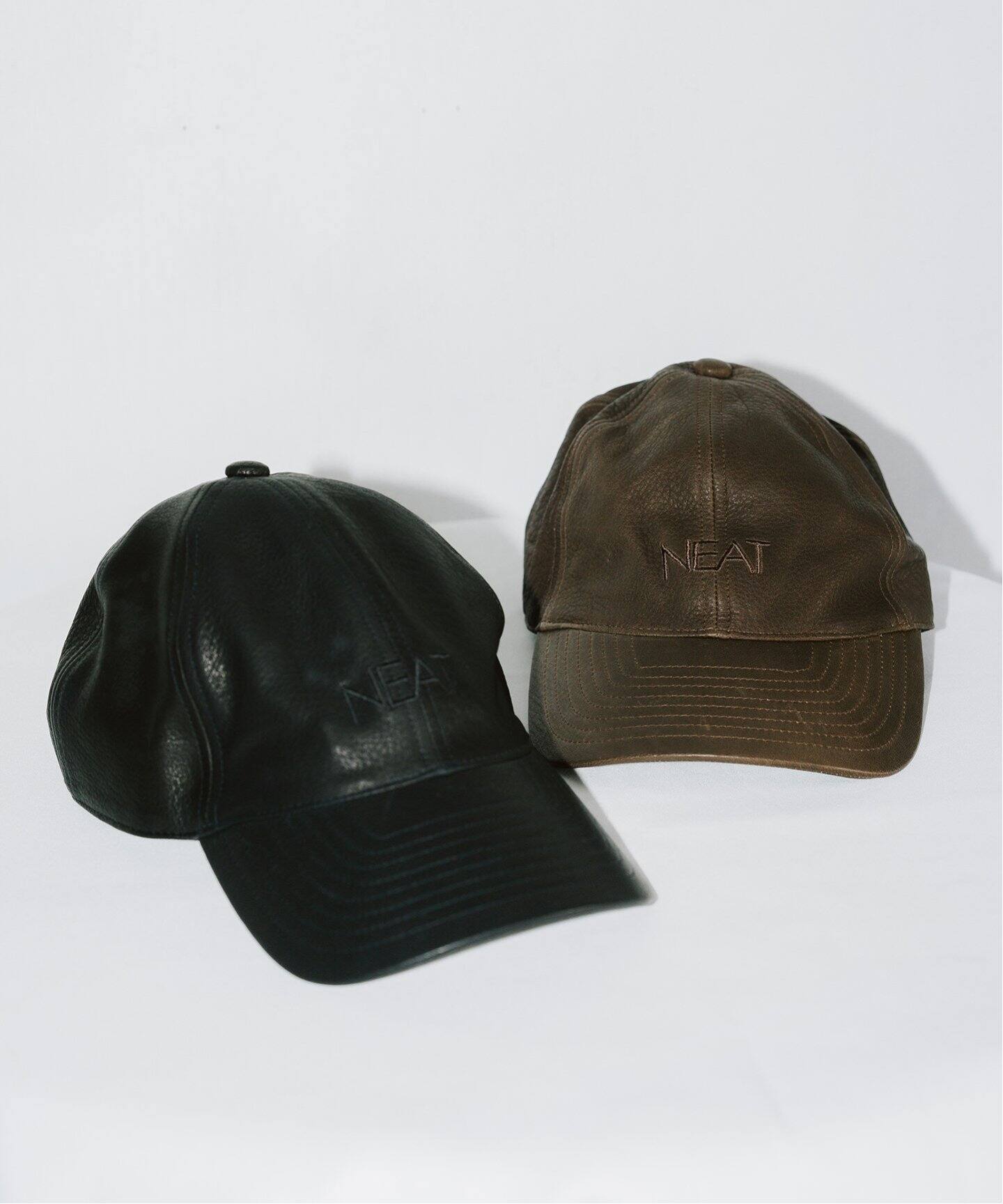 NEAT / ニート】別注 レザー キャップ（キャップ）｜L