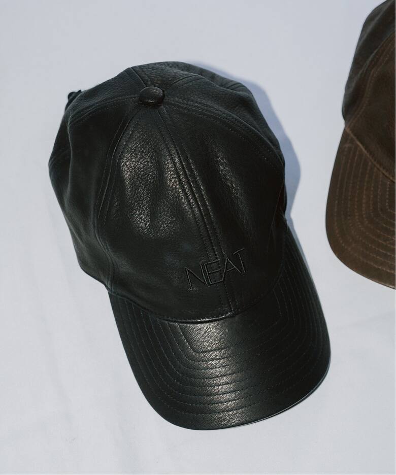 NEAT / ニート】別注 レザー キャップ（キャップ）｜L