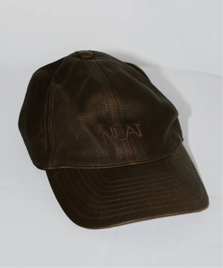 NEAT / ニート】別注 レザー キャップ（キャップ）｜L
