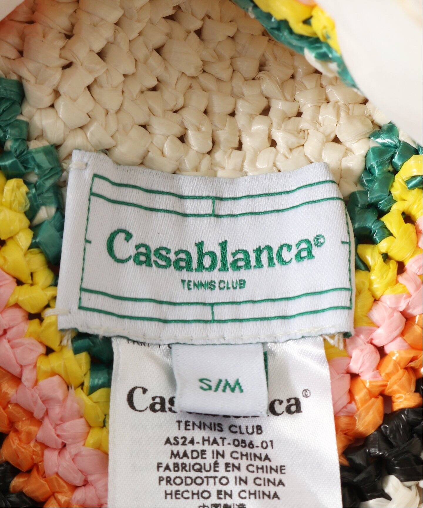 CASABLANCA RAFFIA CROCHET HAT（ハット）｜BOICE FROM BAYCREW'S