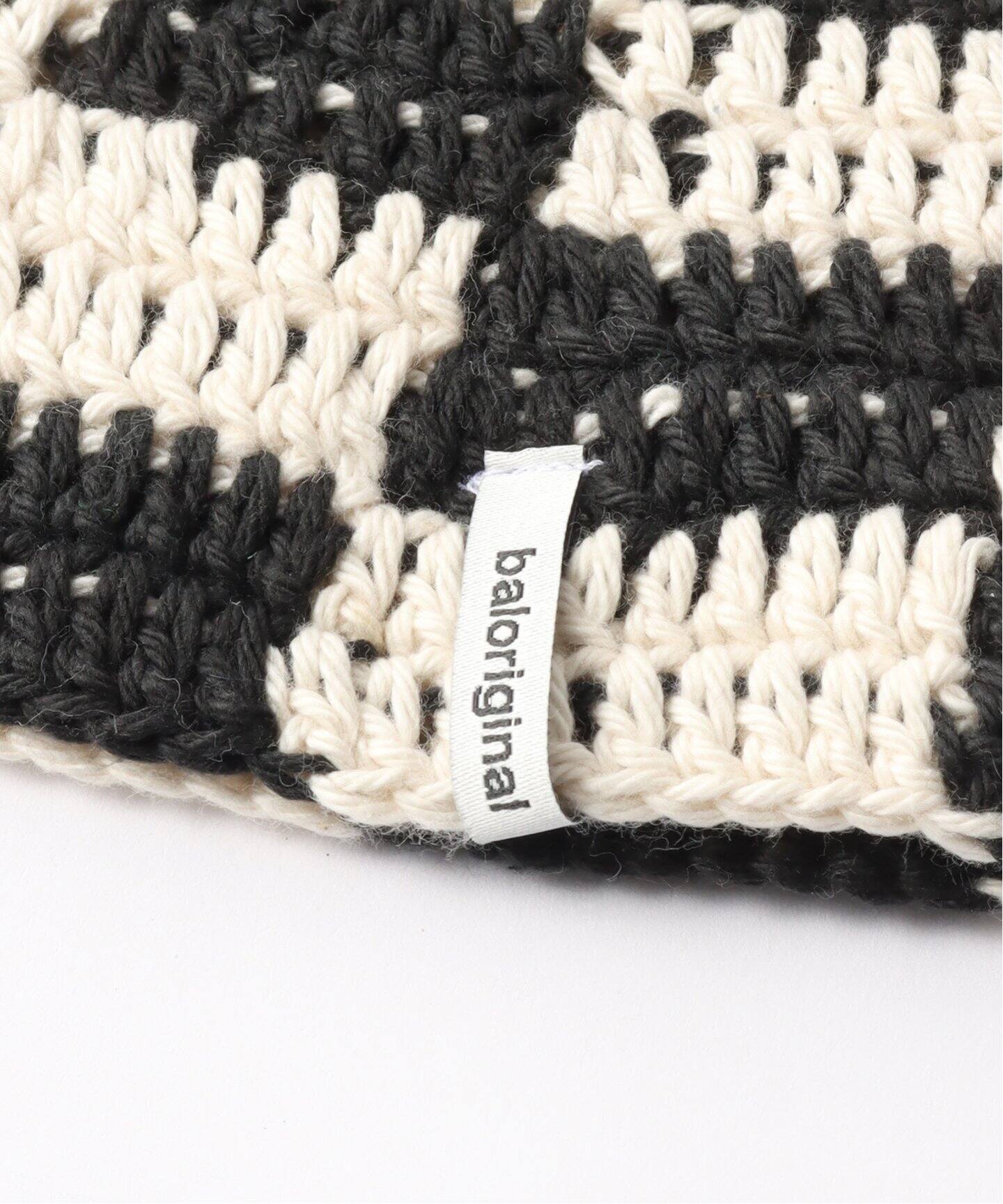 帽子 baloriginal HAND KNIT BUCKET HAT HAND KNIT BUCKET HAT / baloriginal dot comme