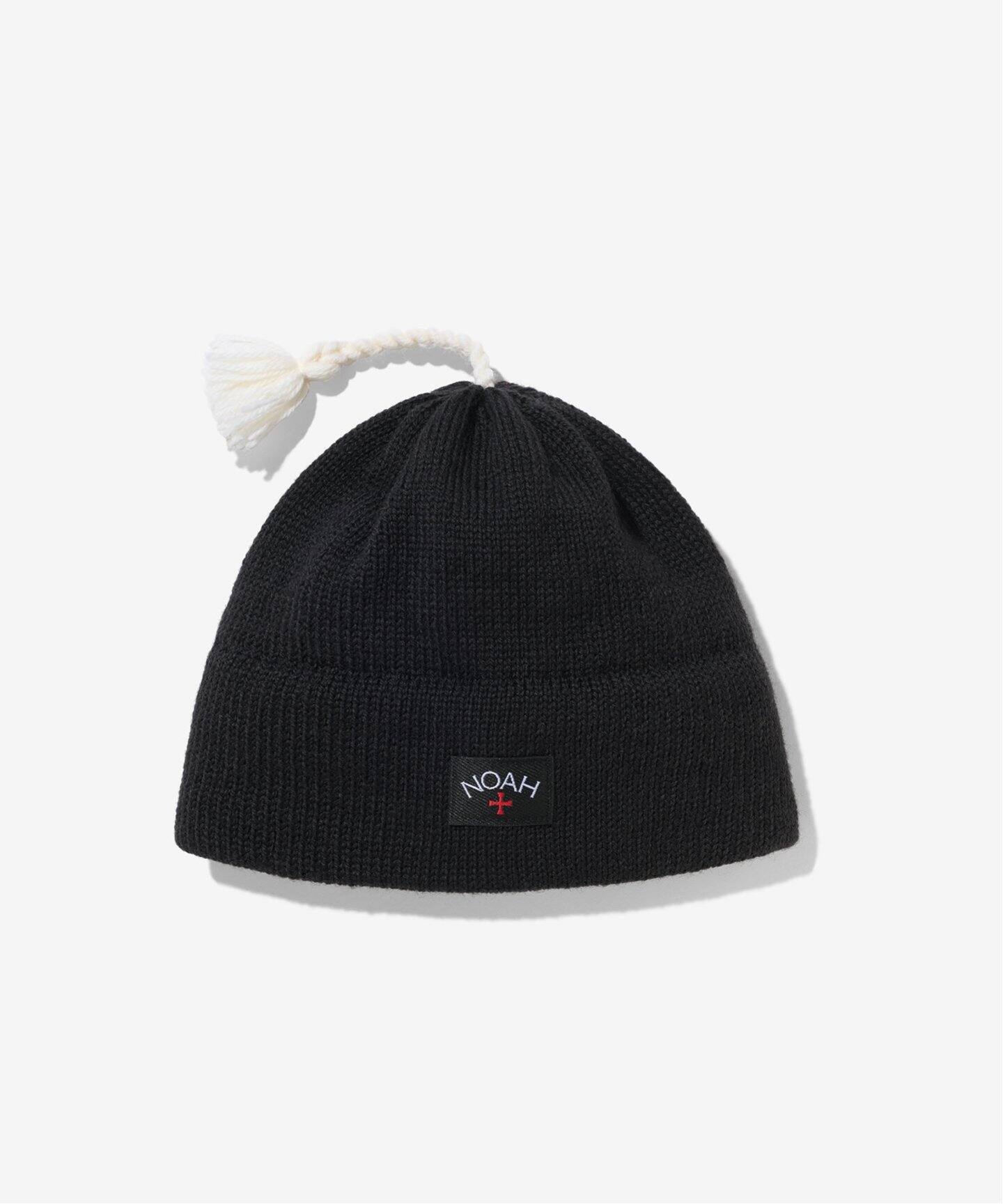 Wool Contrast Tassel Beanie（ニットキャップ・ビーニー）｜NOAH 