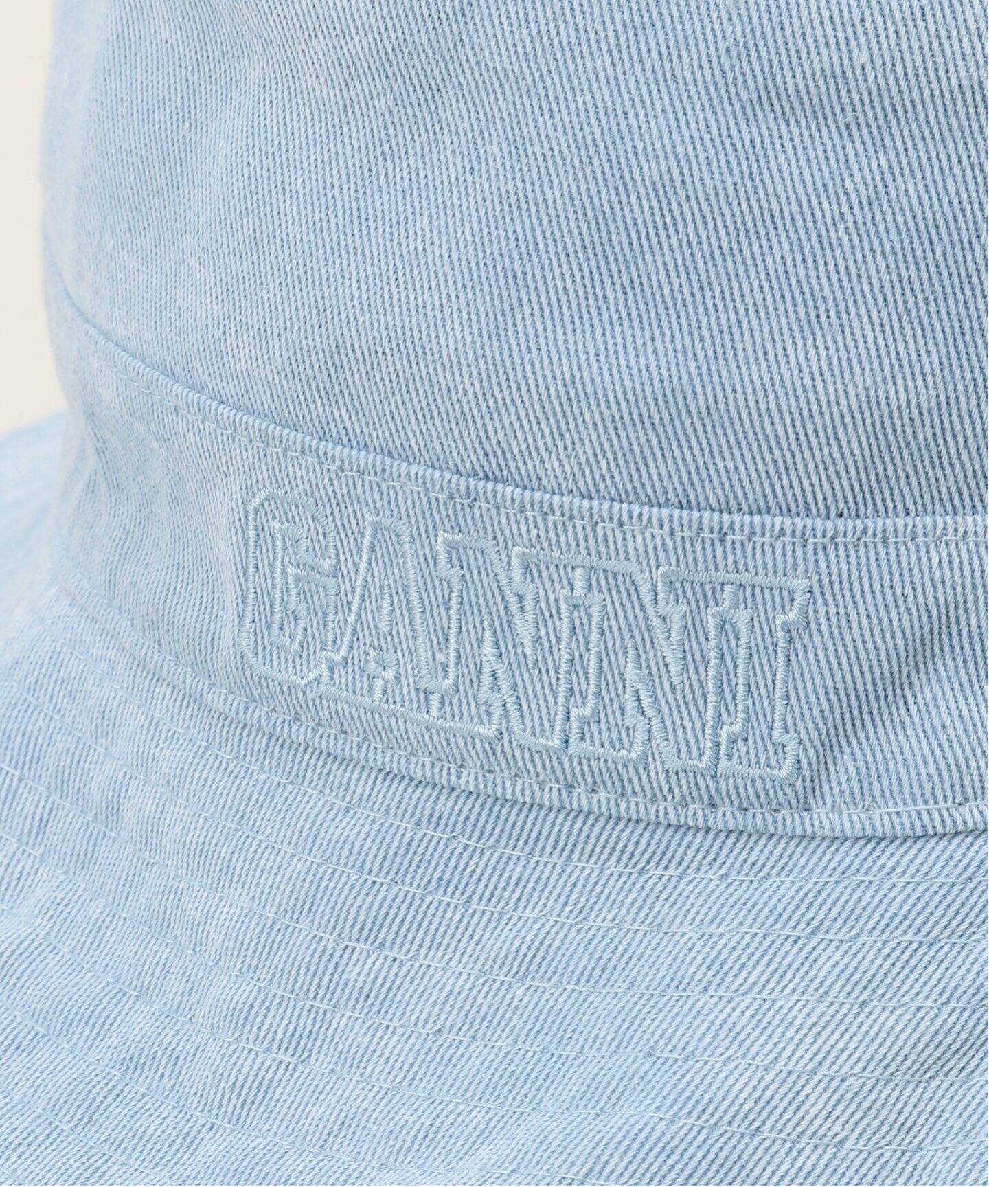 GANNI / ガニー】 Fisherman Bucket Hat Denim（ハット）｜U by