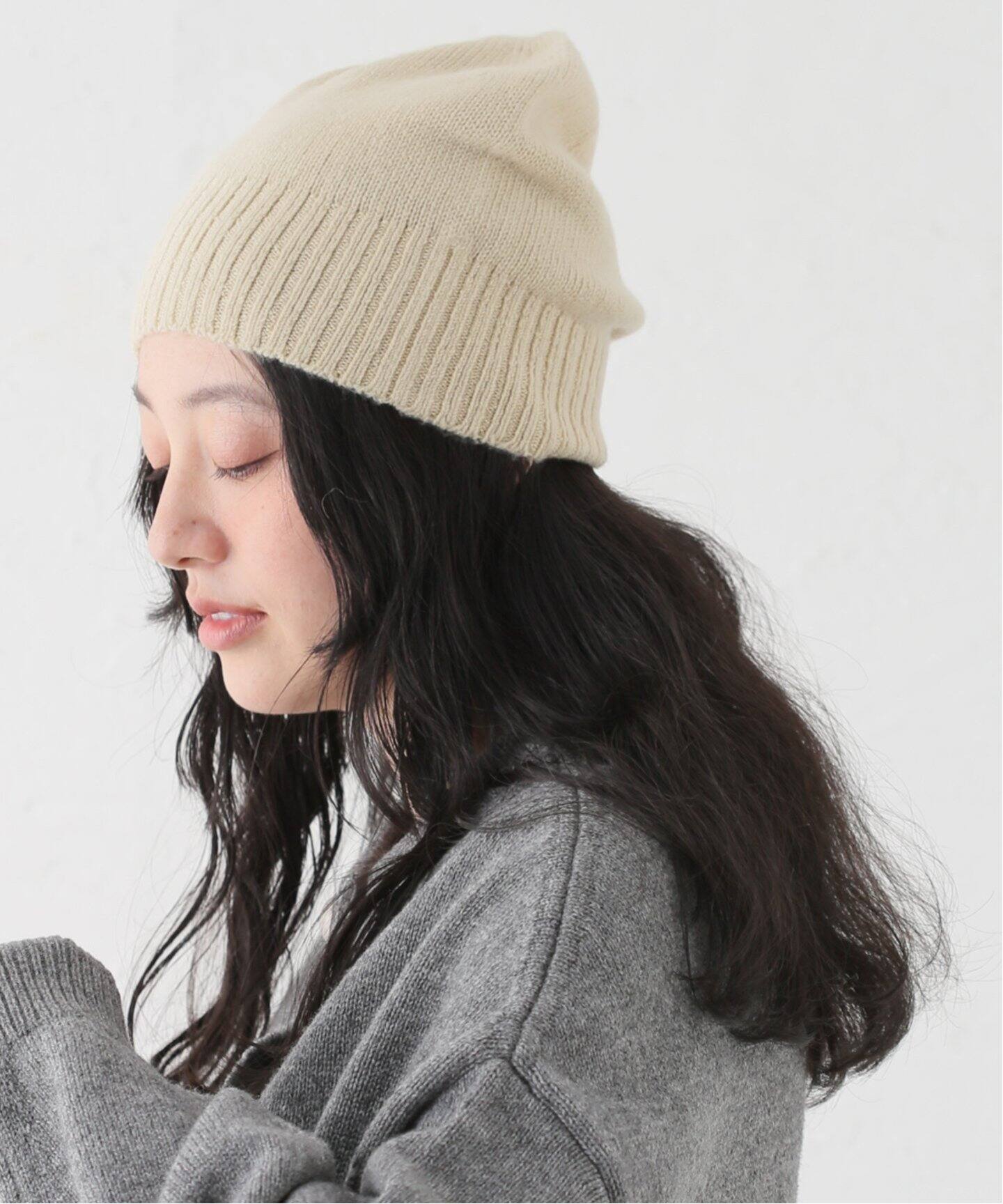 ASAUCE MELER/アソースメレ ミドルゲージカシミヤコンパクトワッチ  