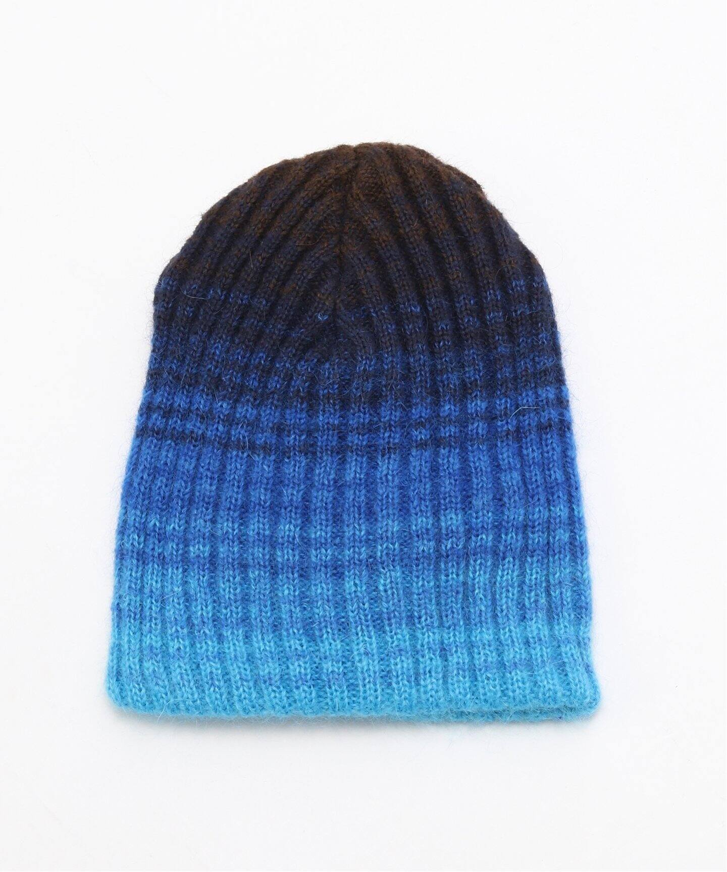 ERL / イーアールエル】UNISEX GRADIENT BEANIE KNIT（ニットキャップ 