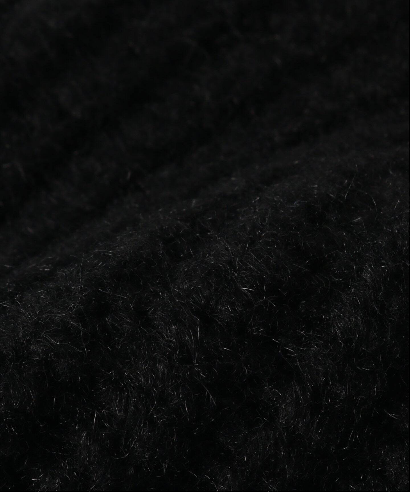 999HUMANITY ビーニー 999HUMANITY / 999ヒューマニティ】FURRY CABLE BEANIE（ニット