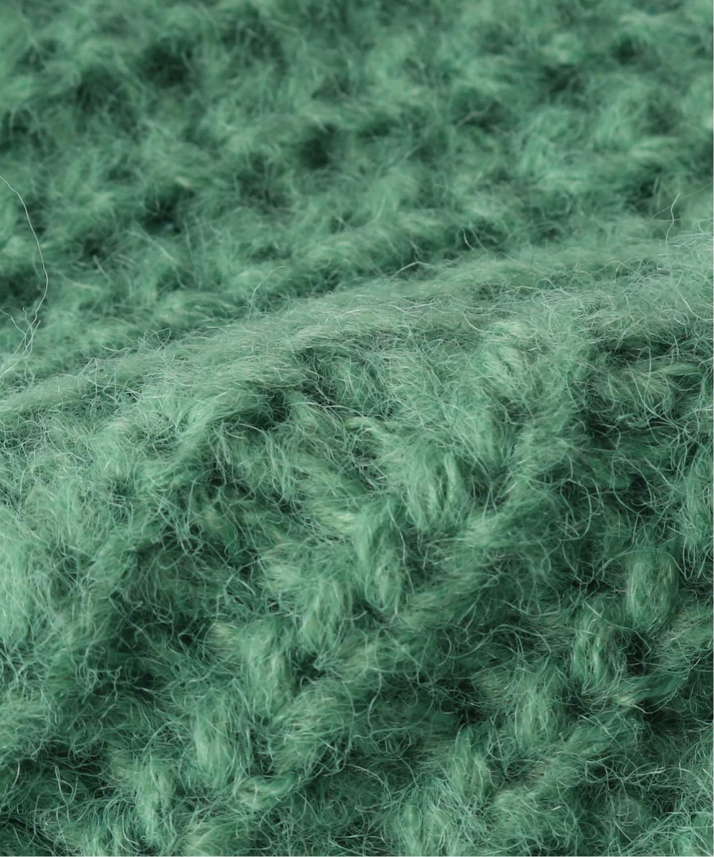 999HUMANITY ビーニー 999HUMANITY / 999ヒューマニティ】FURRY CABLE BEANIE（ニット