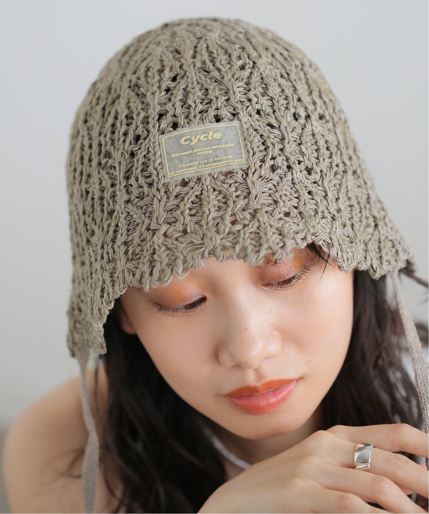 Cycle by myob】 DRAW CODE STRAW HAT：ハット（ハット）｜Oriens 