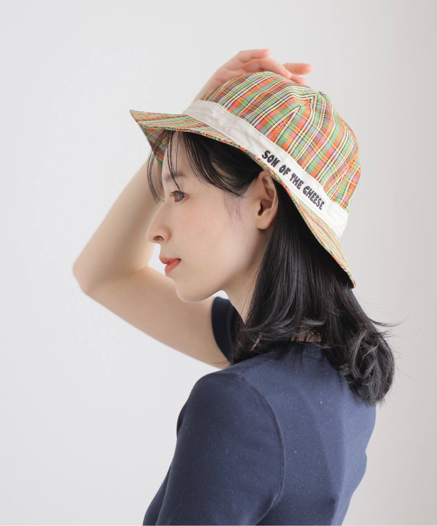 SON OF THE CHEESE / サノバチーズ】Traditional Check Hat：ハット 