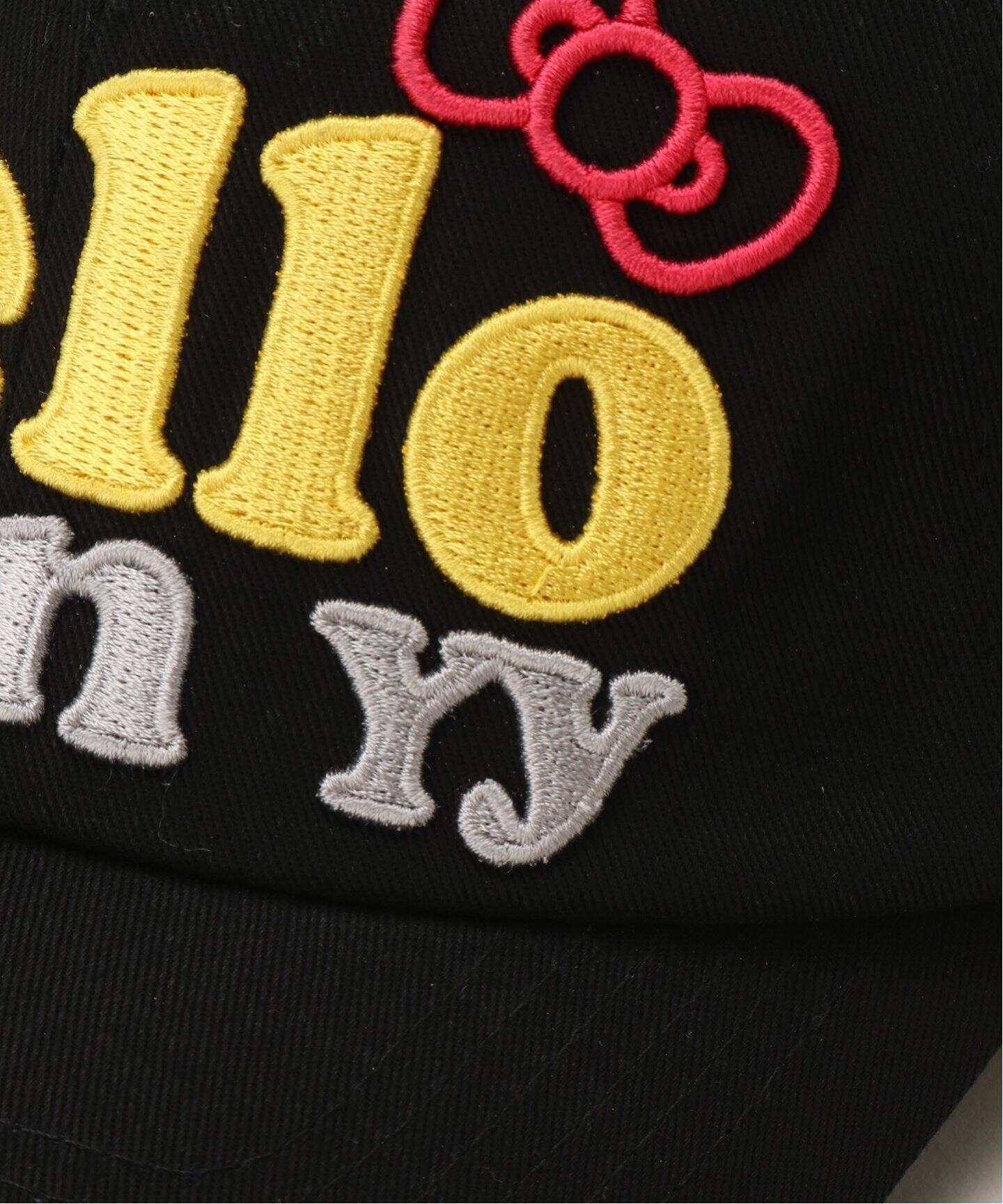 OPEN YY×Hello Kitty】YY HELLO BALL CAP：キャップ（キャップ 