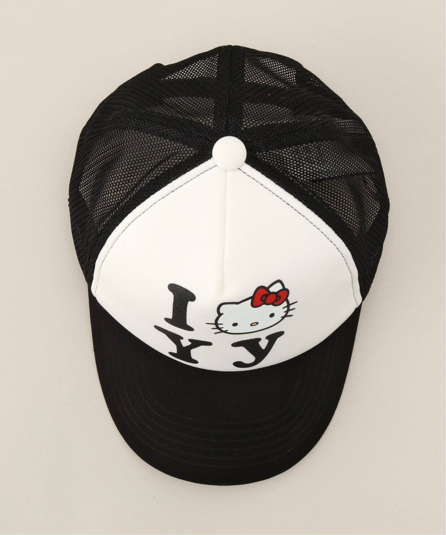 OPEN YY×Hello Kitty】YY TRUCKER CAP：キャップ（キャップ）｜Oriens