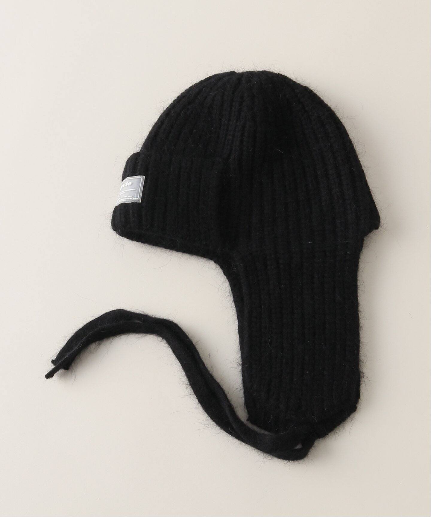 Cycle by myob/サイクルバイエムワイオー】DRAW CODE MOHAIR KNIT CAP 