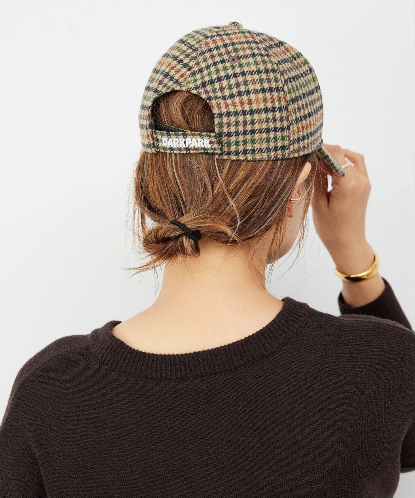 DARKPARK/ダークパーク】CHECK BASEBALL CAP（キャップ）｜Deuxieme  