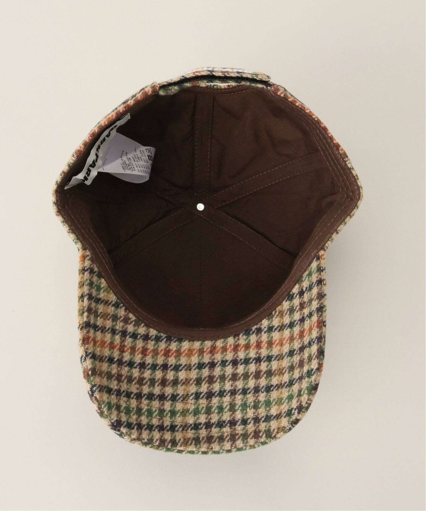 DARKPARK/ダークパーク】CHECK BASEBALL CAP（キャップ）｜Deuxieme  