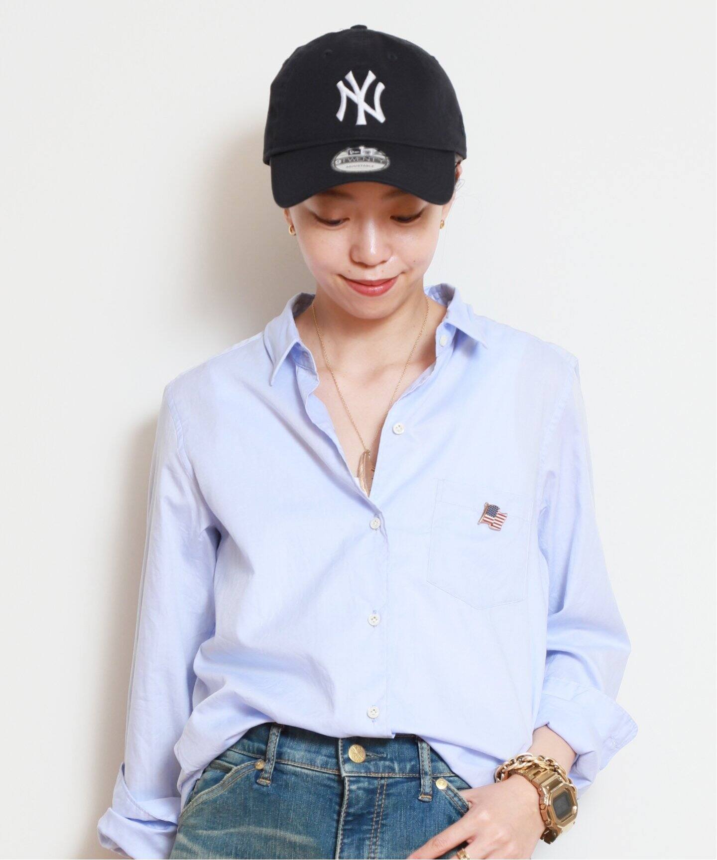 NEW ERA/ニューエラ】 PINS Yankees キャップ(america)（キャップ 