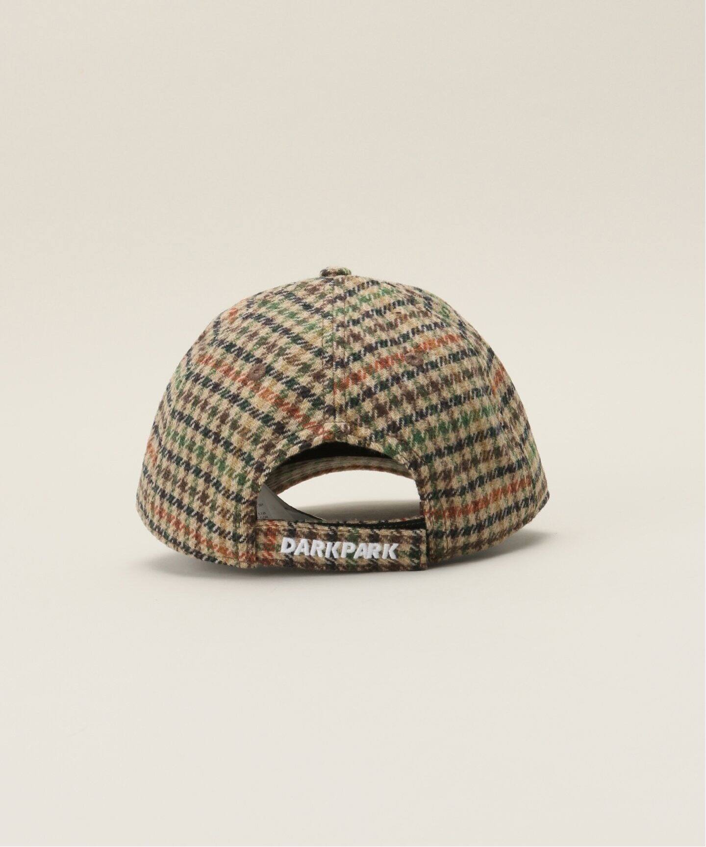 DARKPARK/ダークパーク】CHECK LOGO BASEBALL キャップ（キャップ  