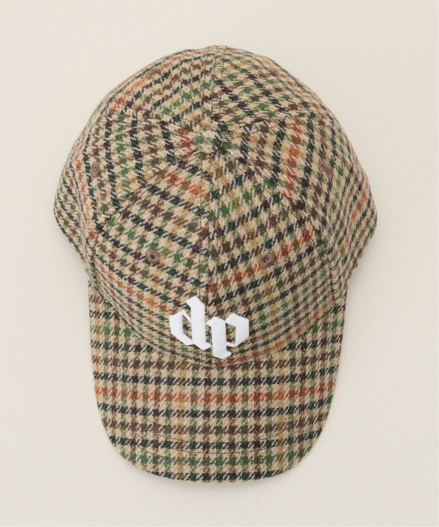 DARKPARK/ダークパーク】CHECK LOGO BASEBALL キャップ（キャップ  