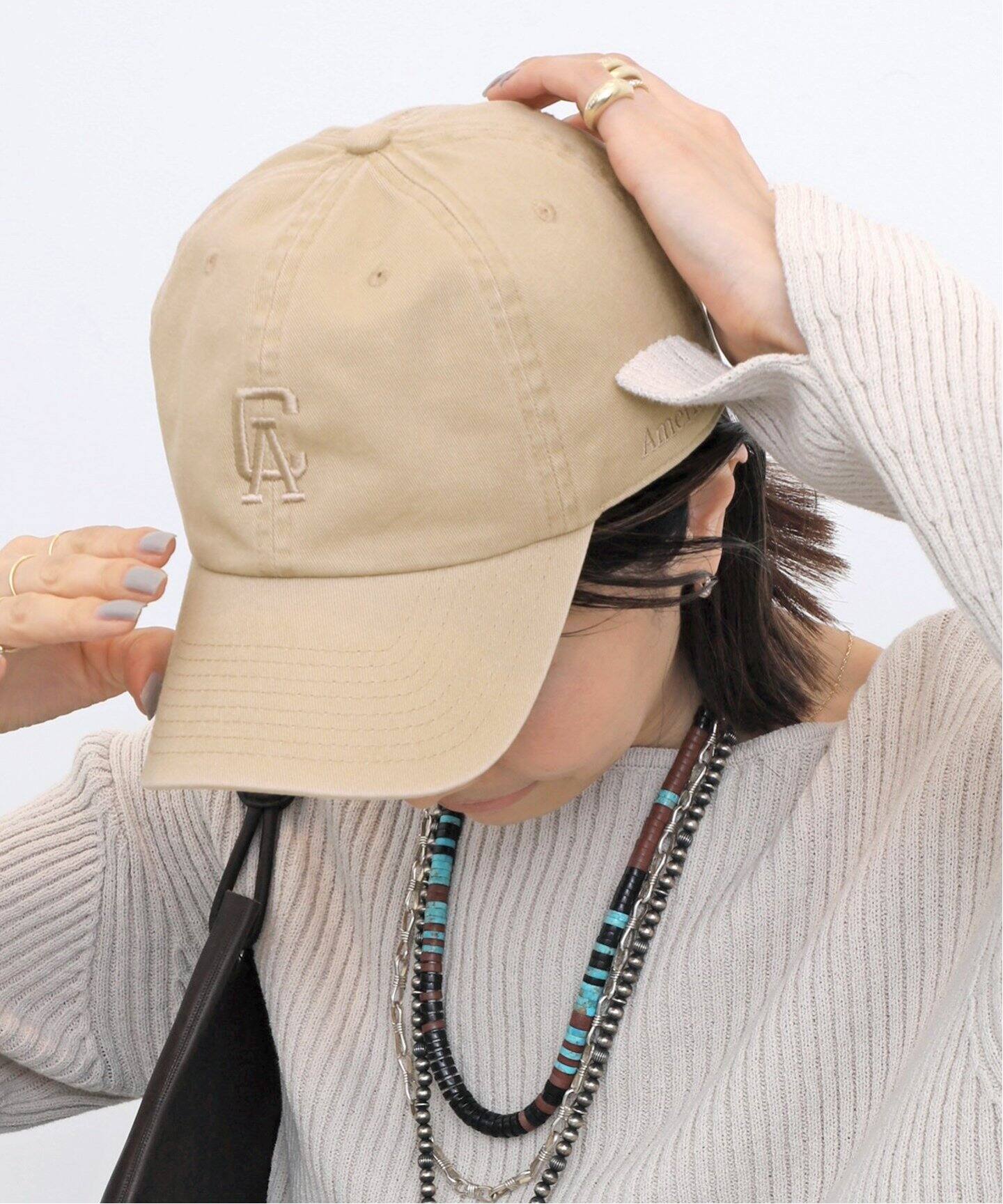 AMERICANA/アメリカーナ】 CA CAP（キャップ）｜L