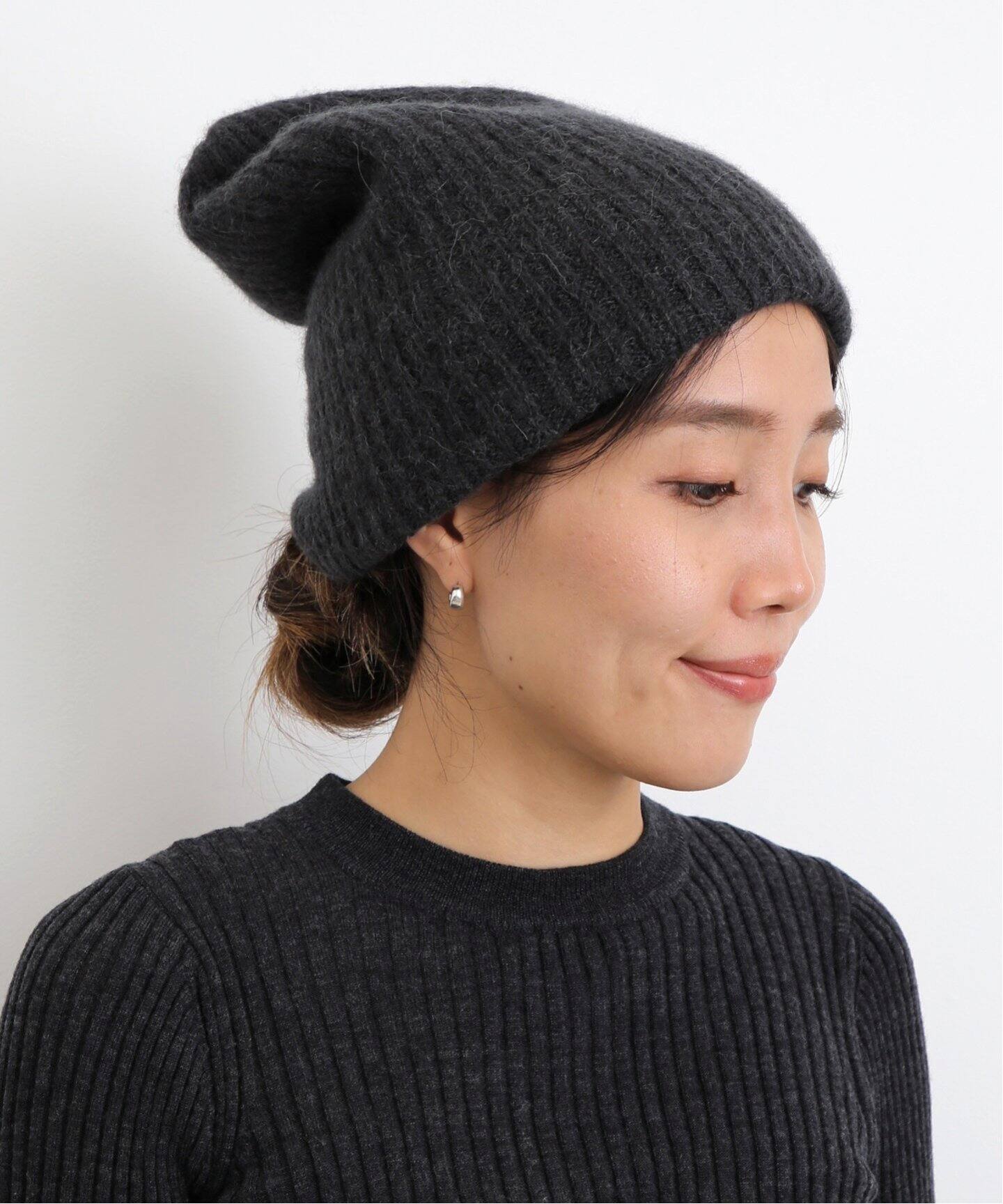 LAUREN MANOOGIAN/ローレン マヌージアン】 SOFT RIB BEANIE（ニット 