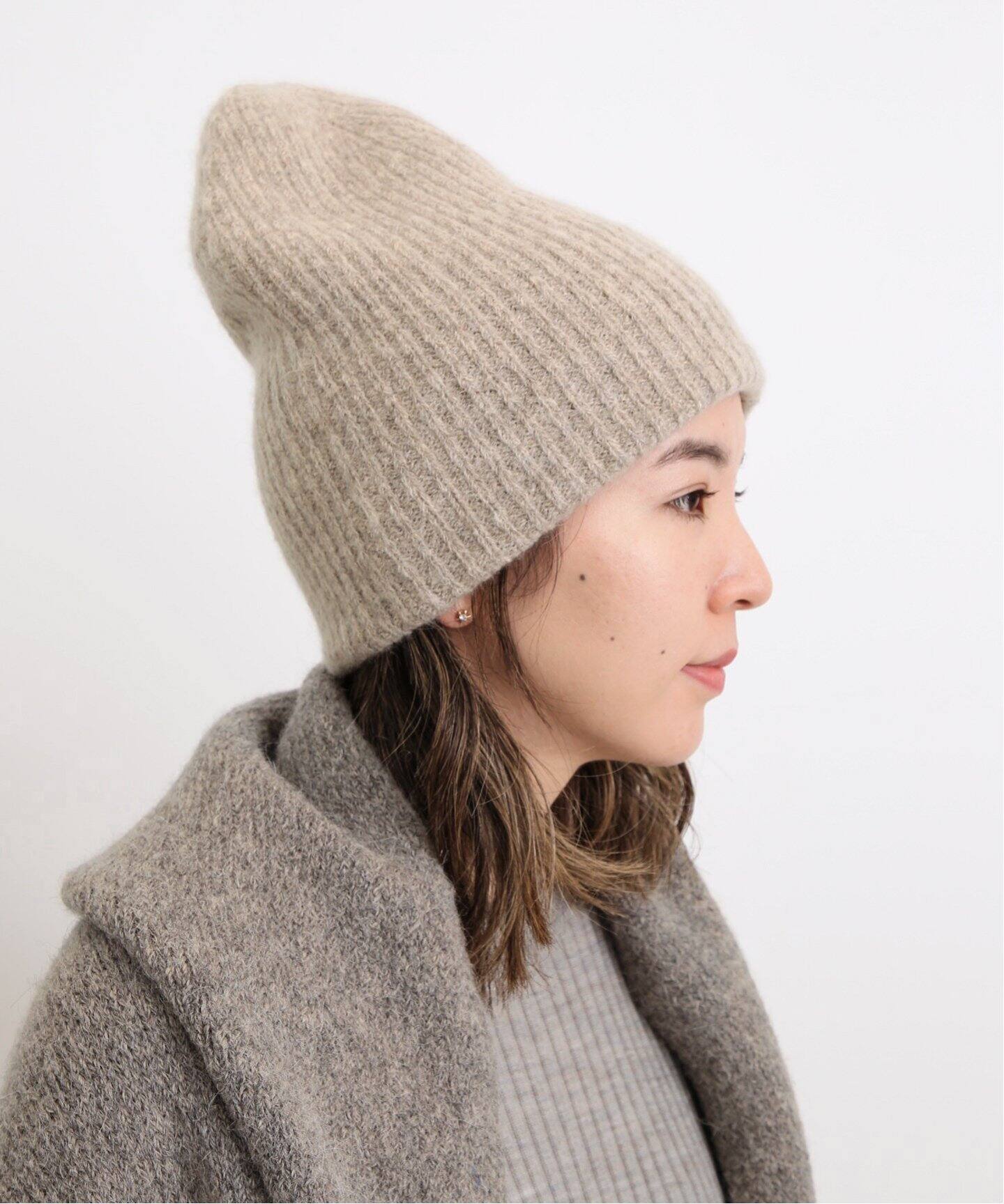LAUREN MANOOGIAN/ローレン マヌージアン】 ニットキャップ