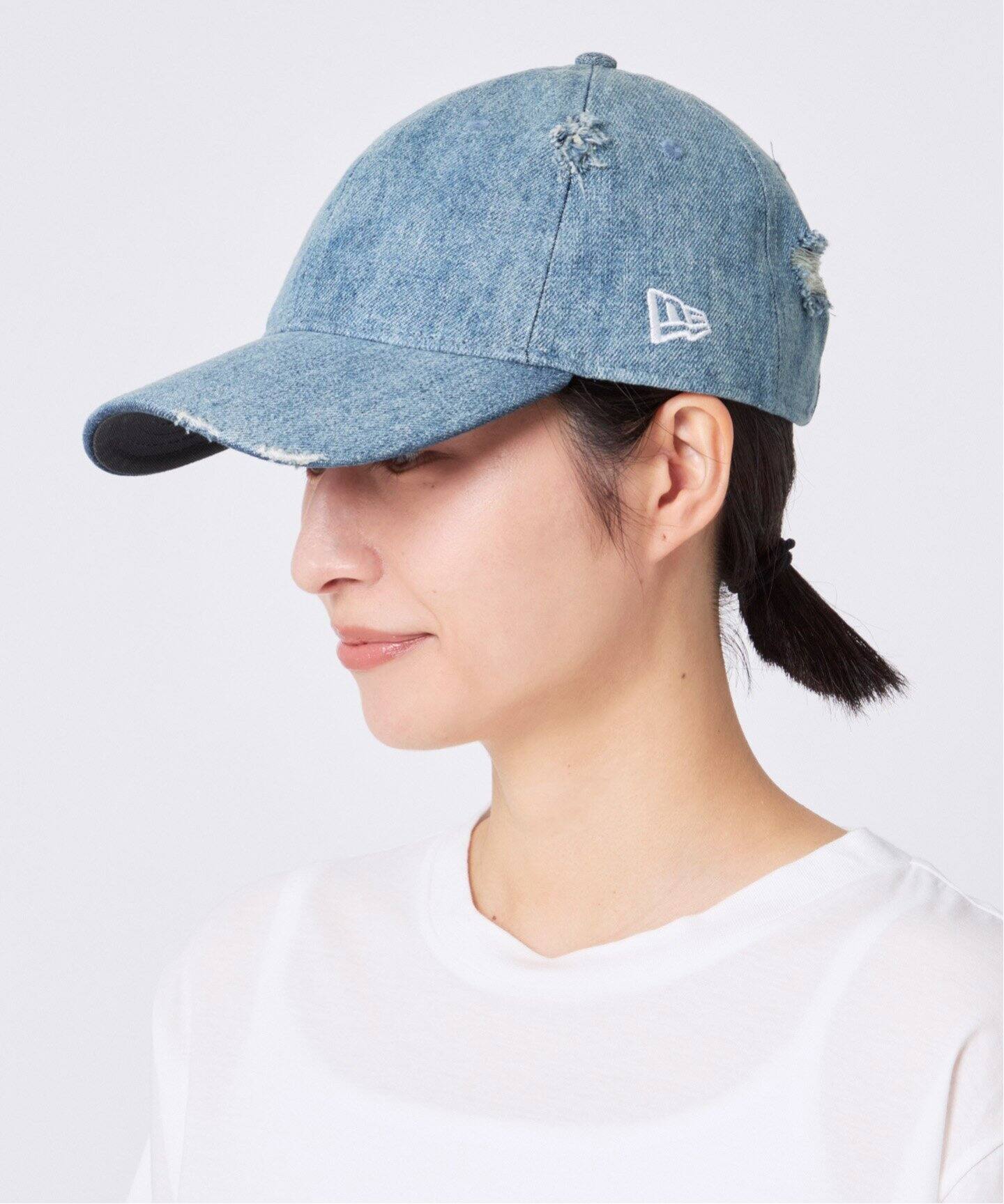 NEW ERA / ニューエラ】ダメージドデニムキャップ（キャップ）｜AP 