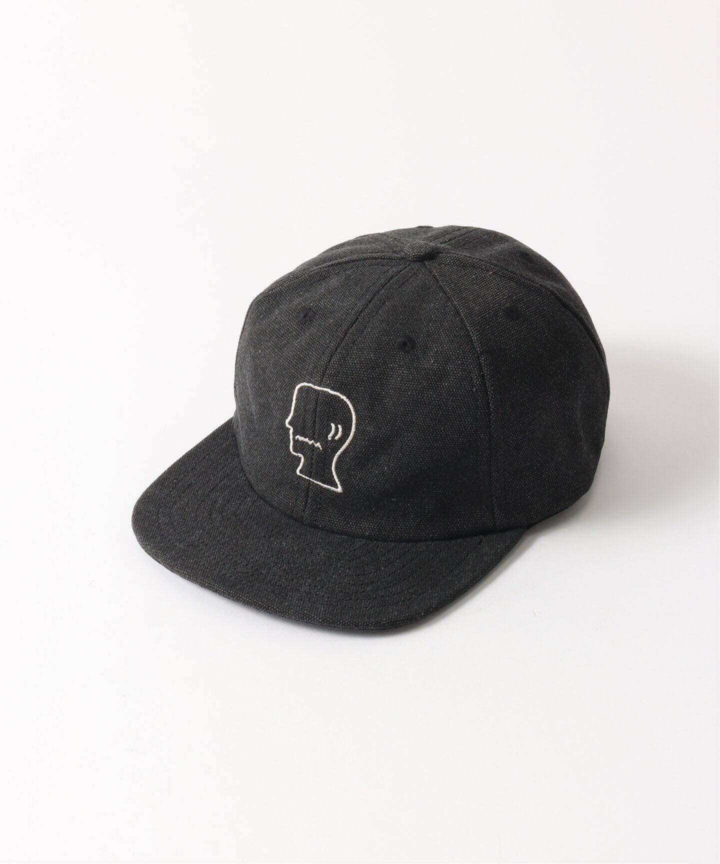BRAIN DEAD/ブレインデッド】WASHED TWILL LOGOHEAD HAT（キャップ  