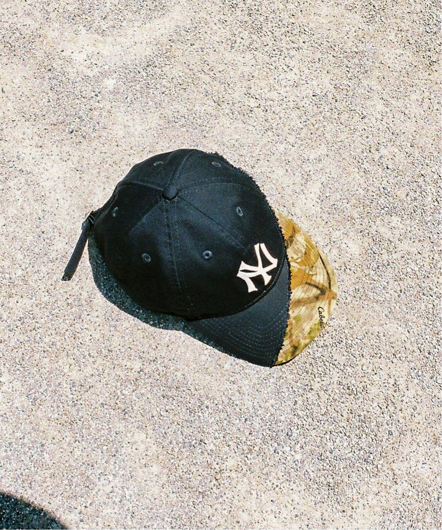 NEW ERA / ニューエラ 別注 DISTRESSED CAMO 920 CP NY Yankees 