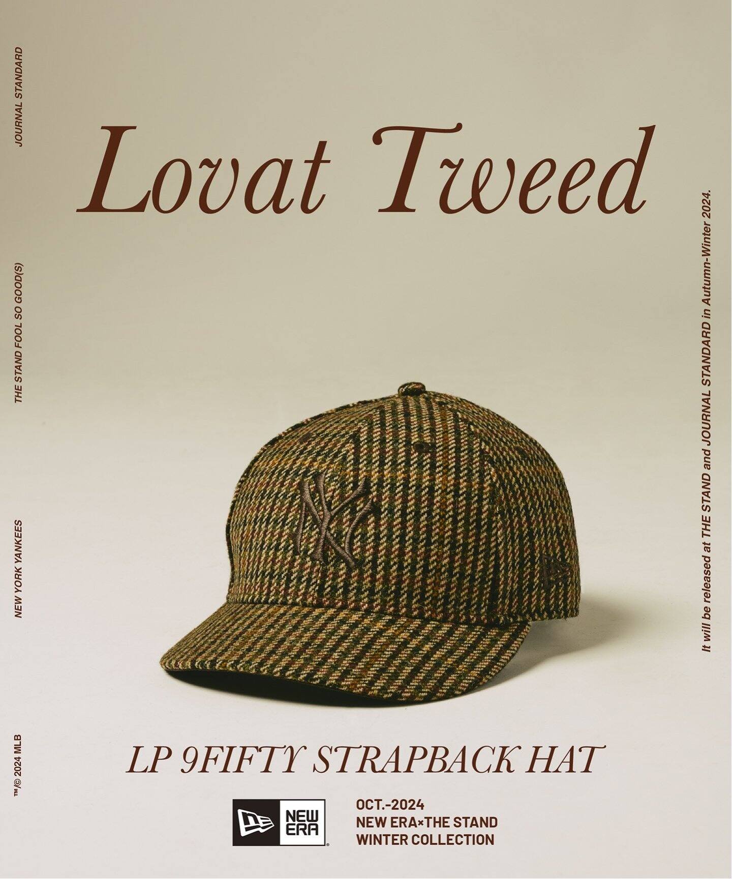 NEW ERA / ニューエラ 別注 950 NY Cheviot Tweed（キャップ  