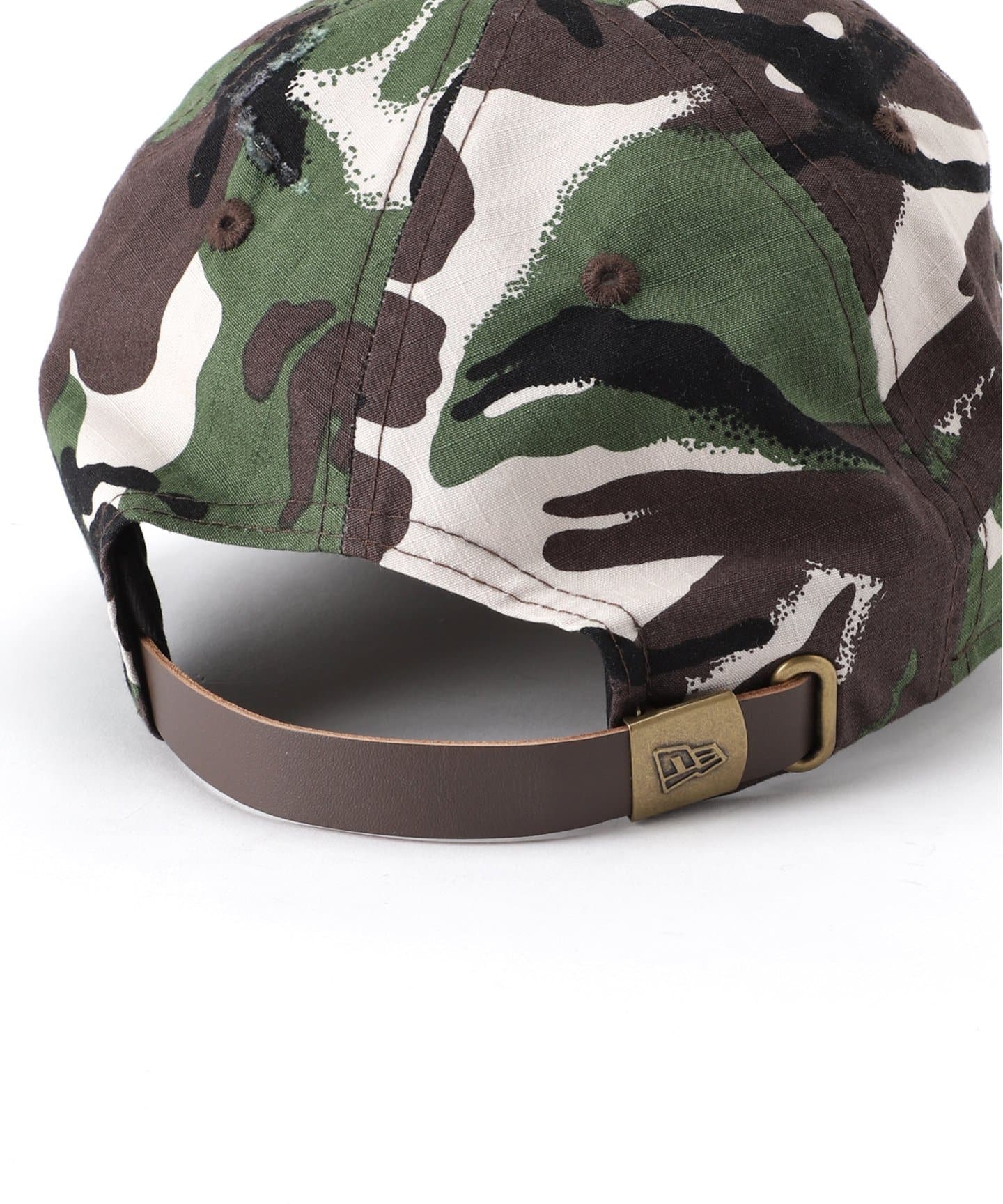 NEW ERA☆ニューエラ☆9.0型☆良品☆スタンド(NV×カモフラ)