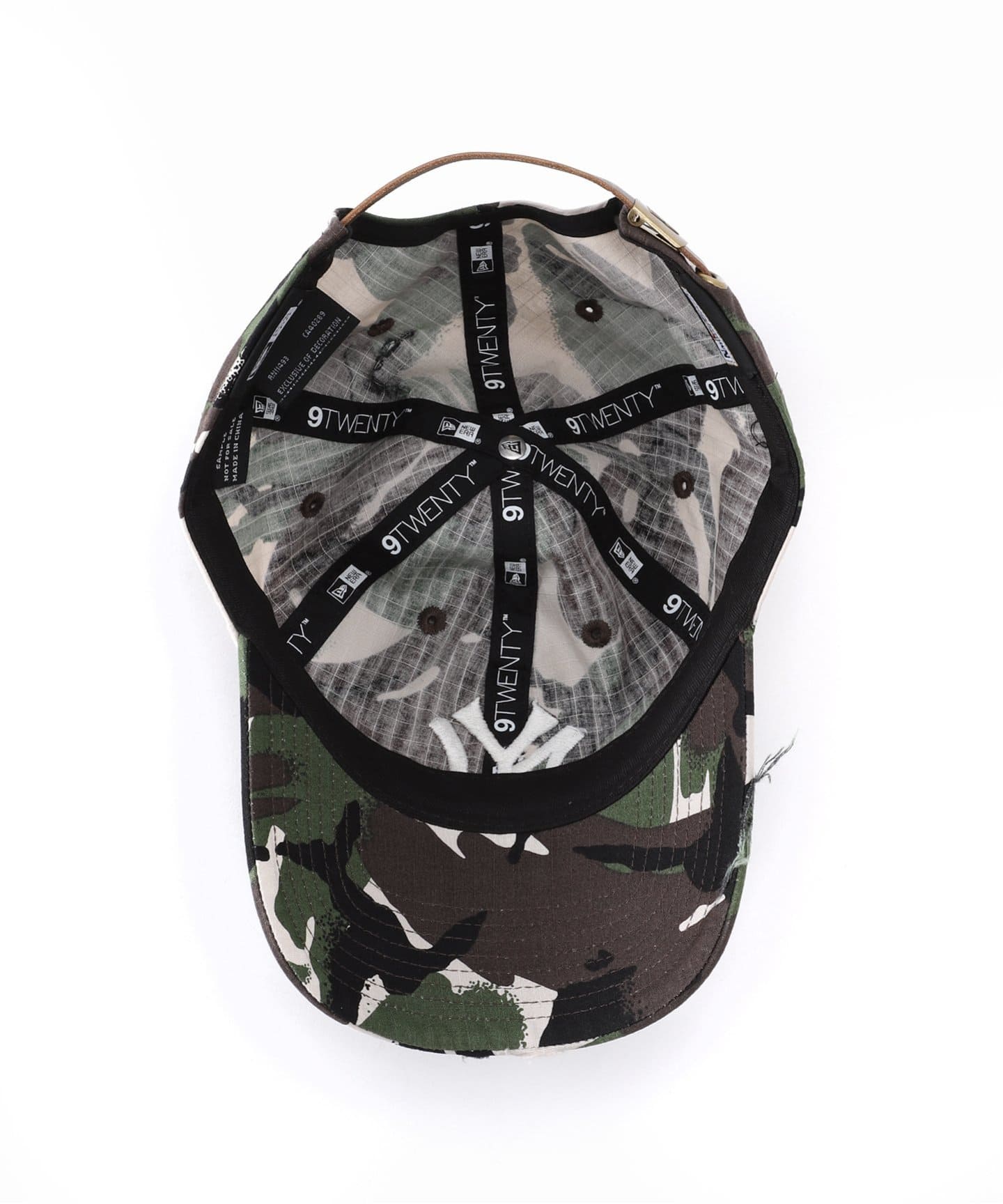 NEW ERA / ニューエラ 別注 HARD WASH CAMO 920 CP NY Yankees