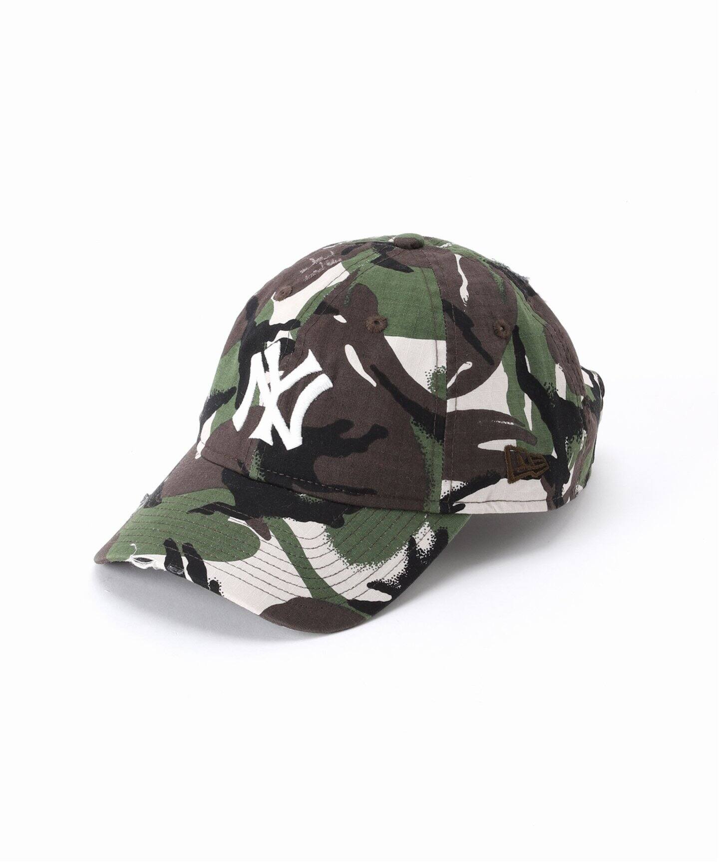 NEW ERA / ニューエラ 別注 HARD WASH CAMO 920 CP NY Yankees 