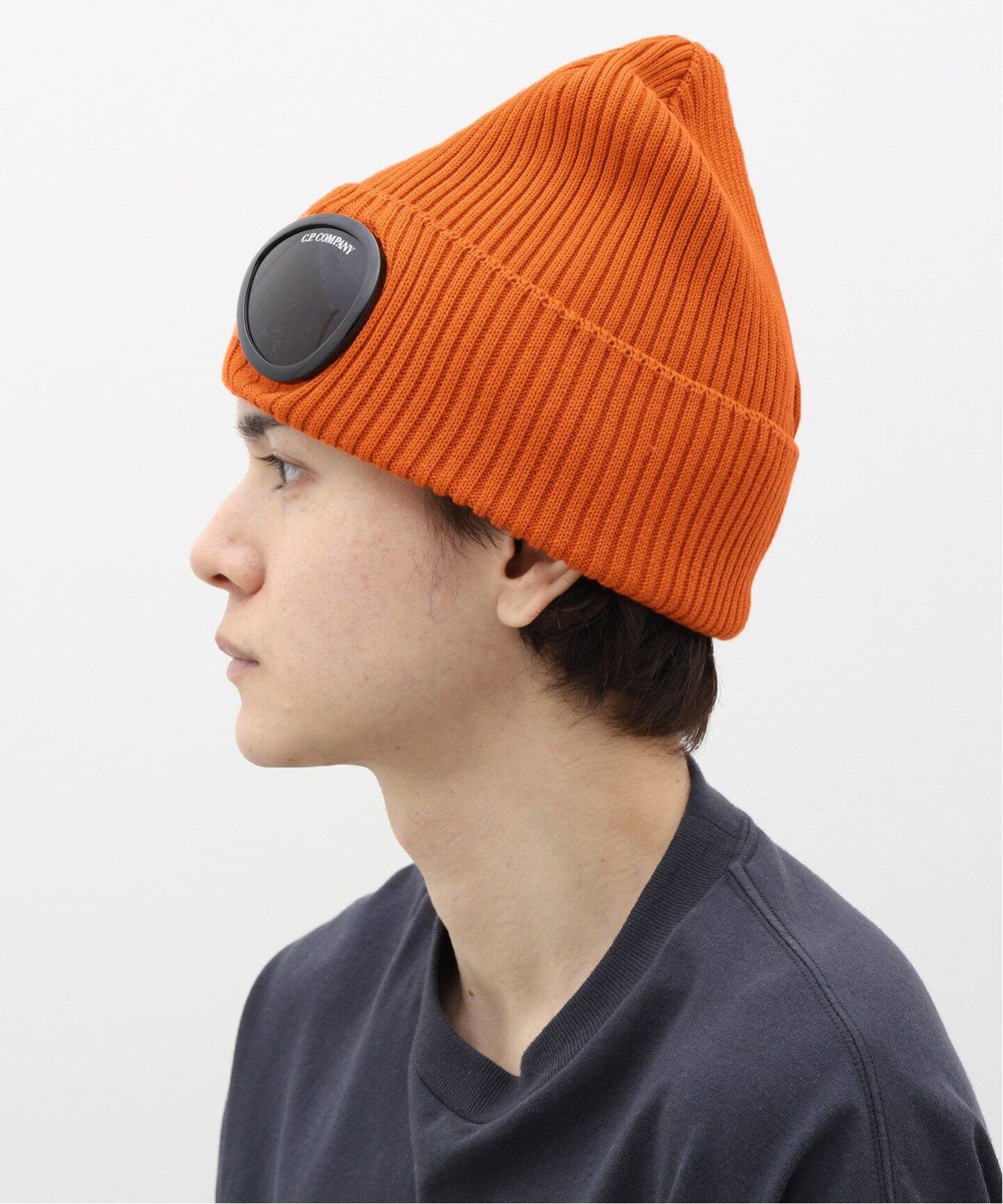 C.P. Company / シー ピー カンパニー COTTON GOGGLE BEANIE 