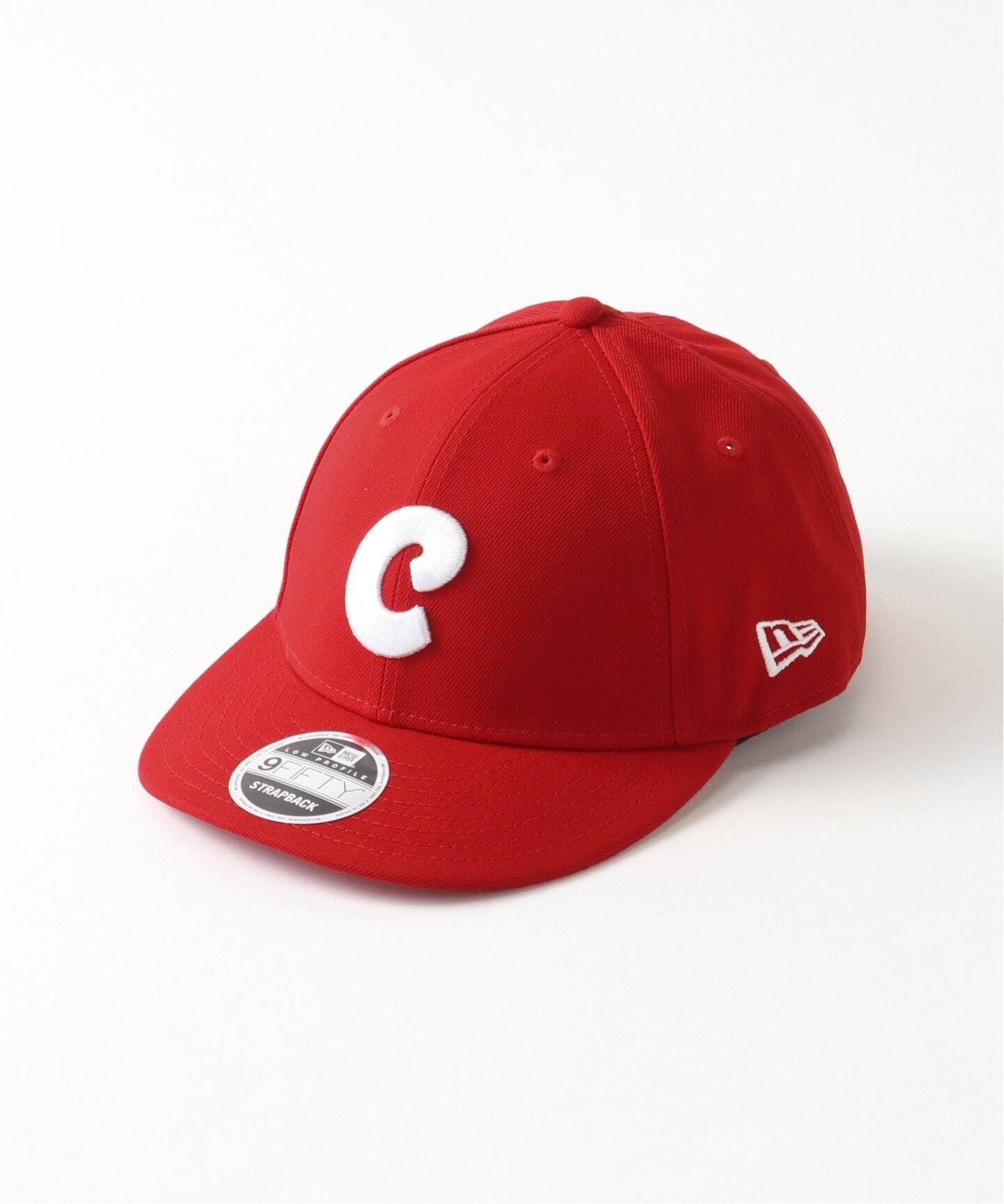 ROKU×bye A. 別注キャップ(赤) LOGO CAP RED（ロゴキャップレッド）｜byeA.（バイエー