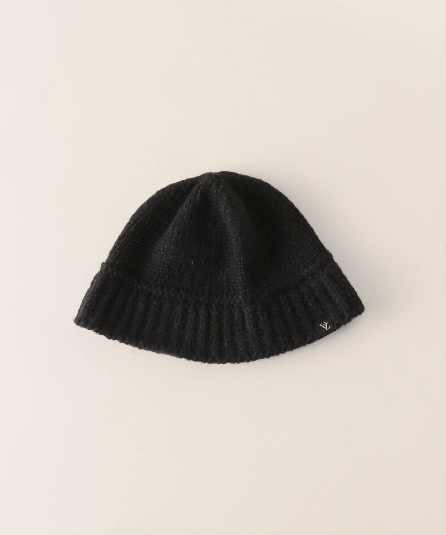 VARZAR/バザール】Monogram Label Wool Knit Bucket Hat（ニット