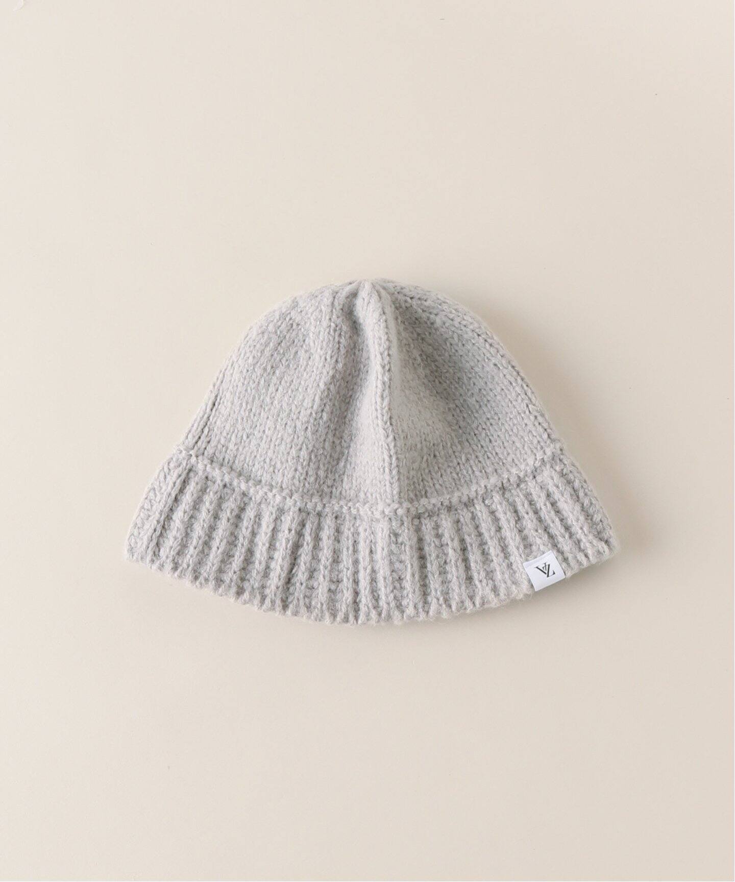 ★VARZAR★ Monogram Label Wool Knit Bucket Hat Gray Monogram Label Wool Knit Bucket Hat Gray - VARZAR | 60