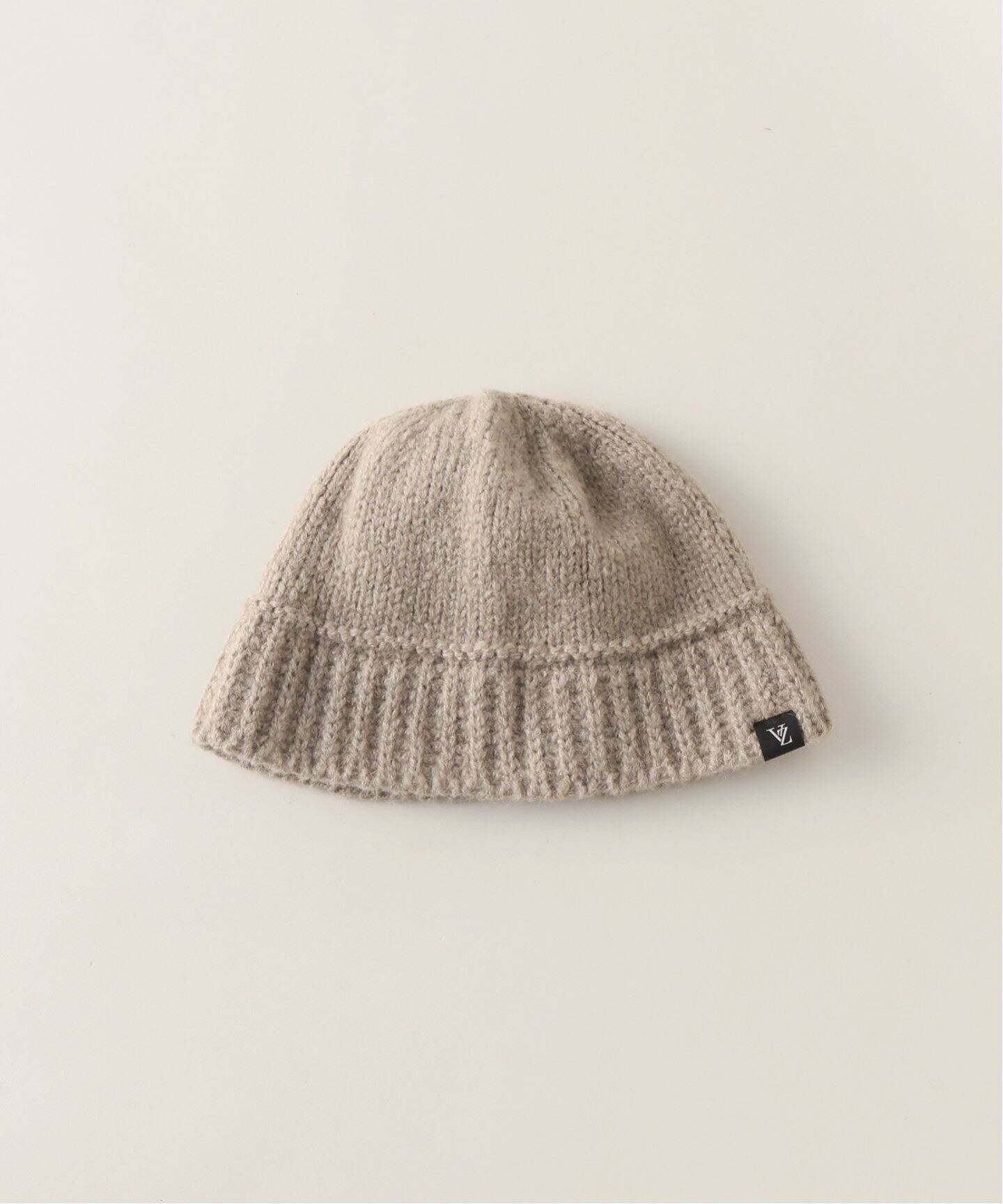 ★VARZAR★ Monogram Label Wool Knit Bucket Hat Beige Monogram Label Wool Knit Bucket Hat Beige - VARZAR | 60