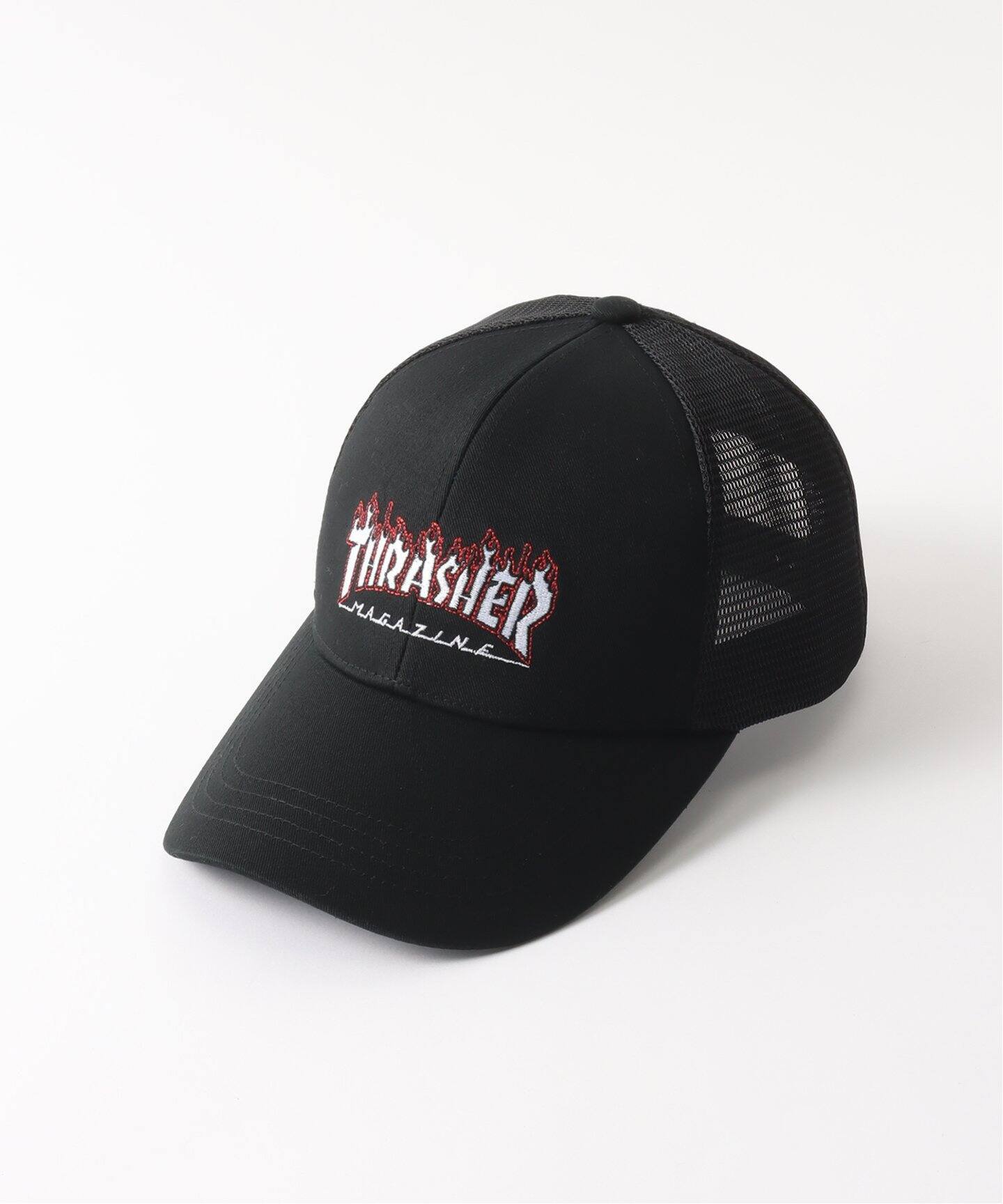 THRASHER / スラッシャー】 EX FIRE PTN ロゴキャップ（キャップ 