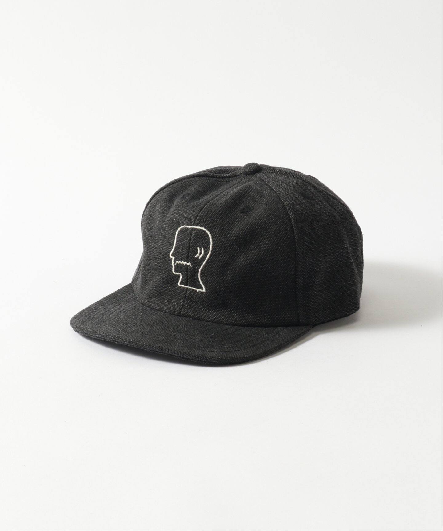 BRAIN DEAD/ブレインデッド WASHED TWILL LOGOHEAD HAT（キャップ 
