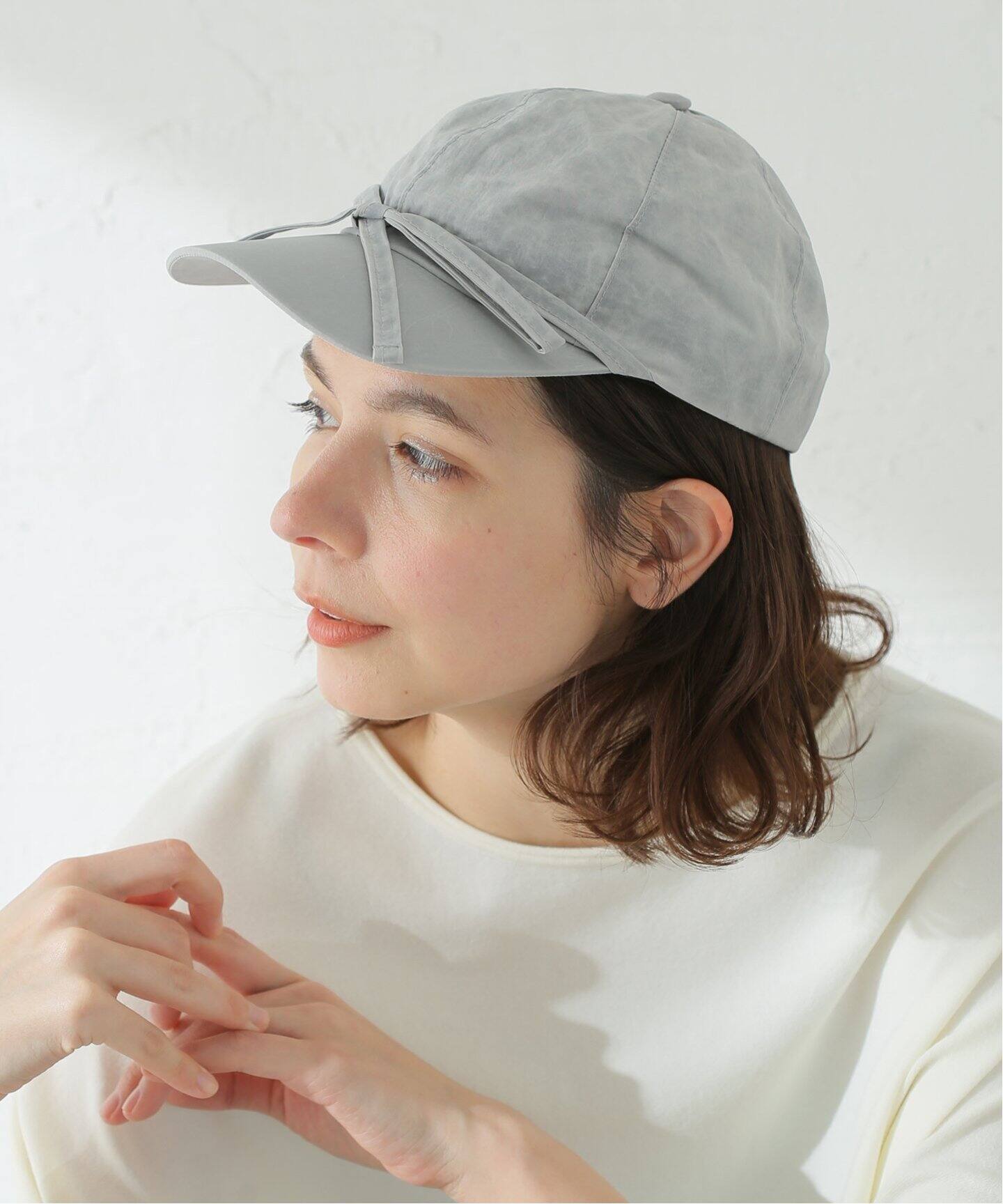 AWESOME NEEDS/オーサムニーズ】 リボンキャップ（キャップ）｜LE 